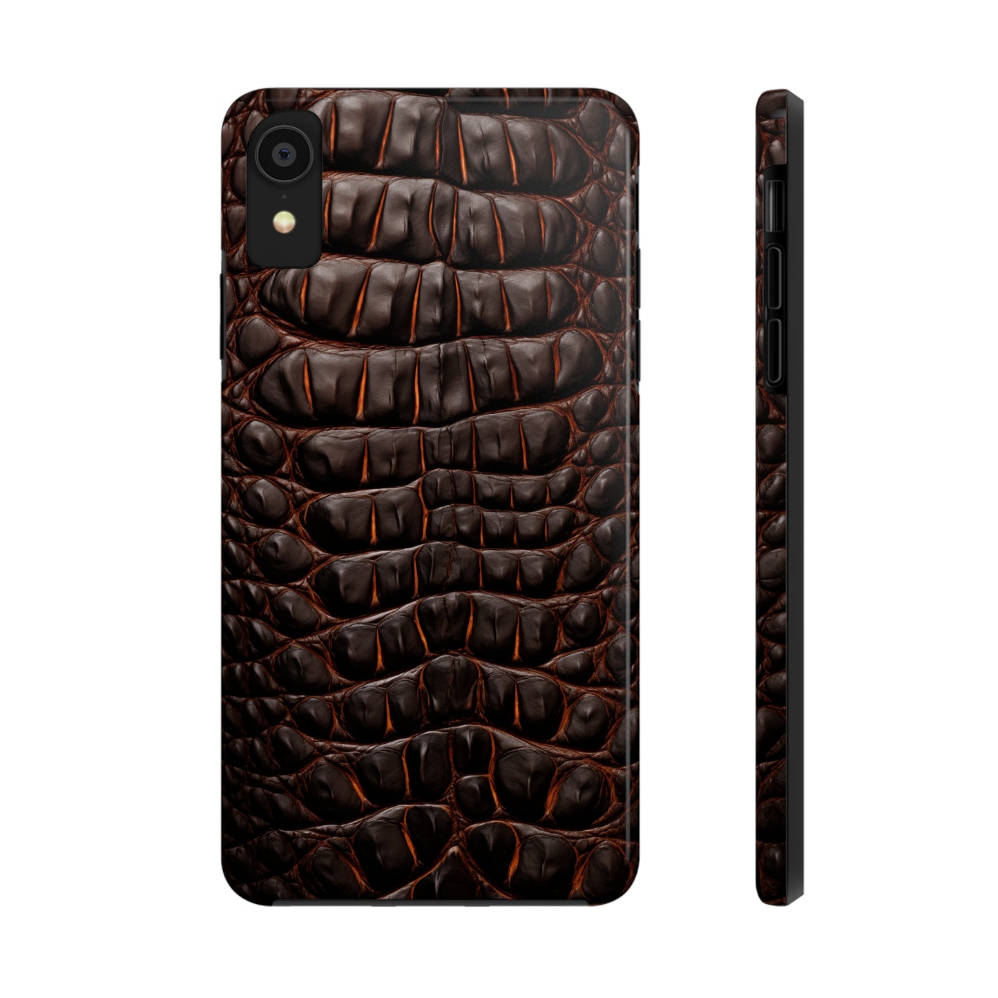 Alligator skin #01, iPhone 7, 8, X, 11, 12, 13, 14, 15+ case.