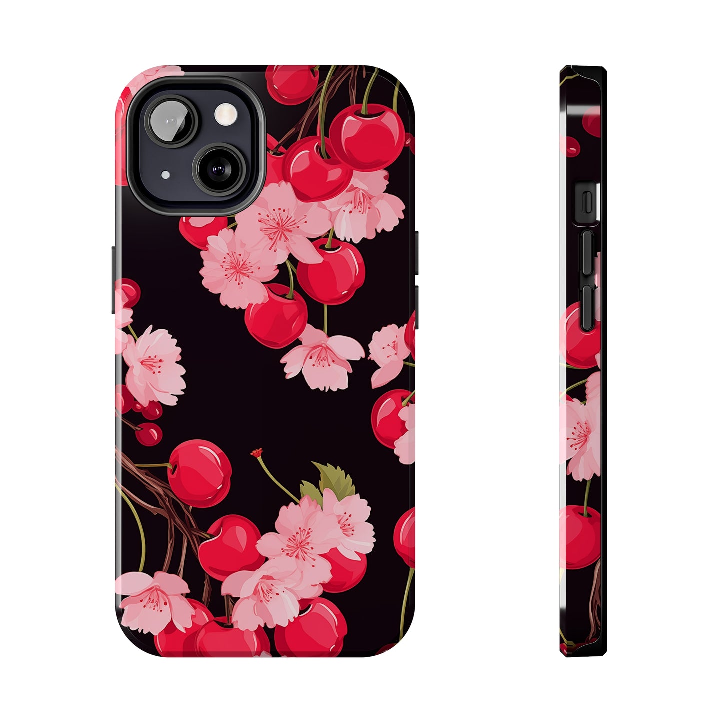 Cherries #05, iPhone 7, 8, X, 11, 12, 13, 14, 15+ case.