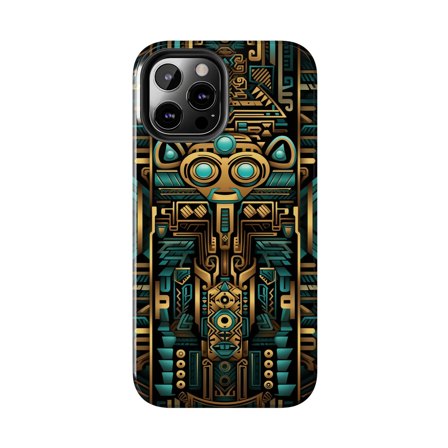 Aztec Vibes #03, iPhone 7, 8, X, 11, 12, 13, 14, 15+ case.