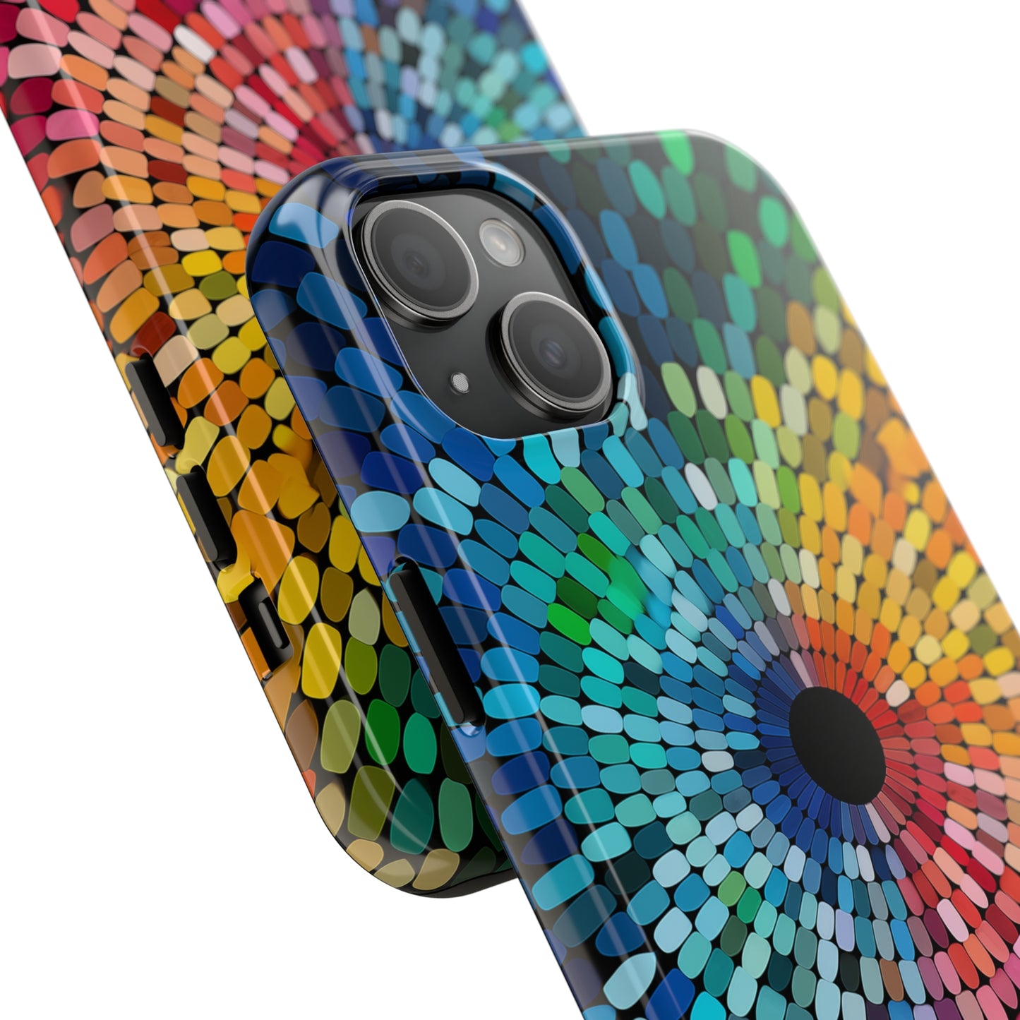 Rainbow Effect #02, iPhone 7, 8, X, 11, 12, 13, 14, 15+ case.