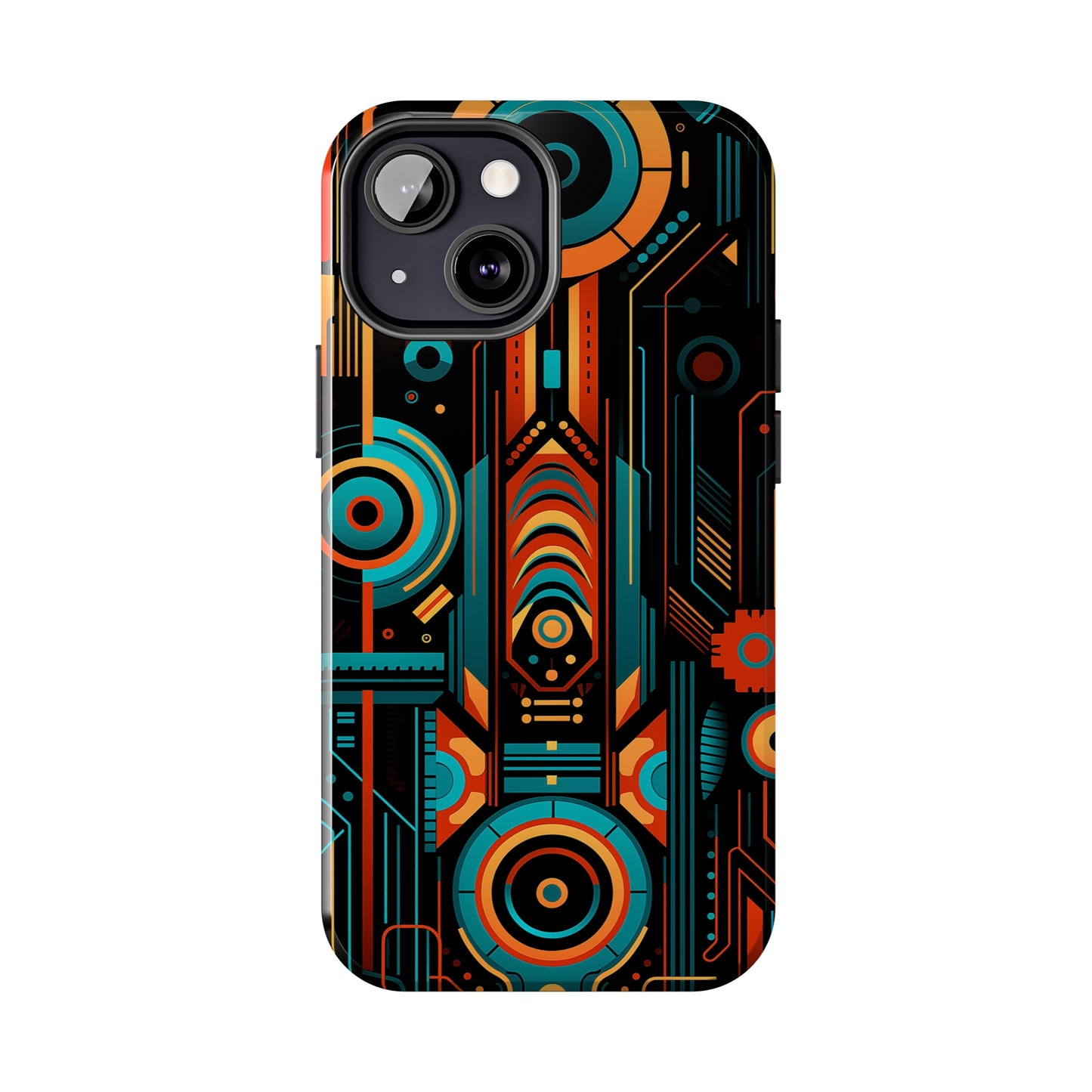 Futuristic #07, iPhone 7, 8, X, 11, 12, 13, 14, 15+ case.