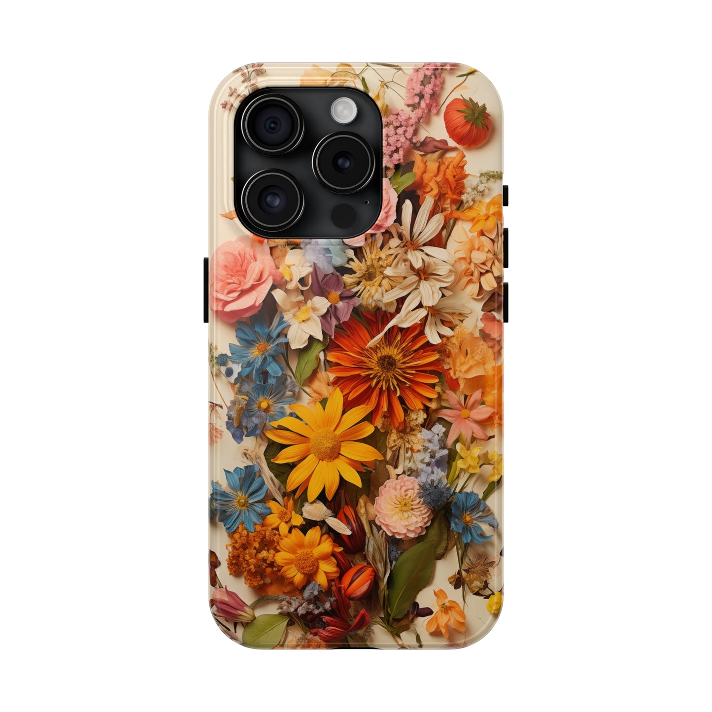 Dried Flowers #03, iPhone 7, 8, X, 11, 12, 13, 14, 15+ case.