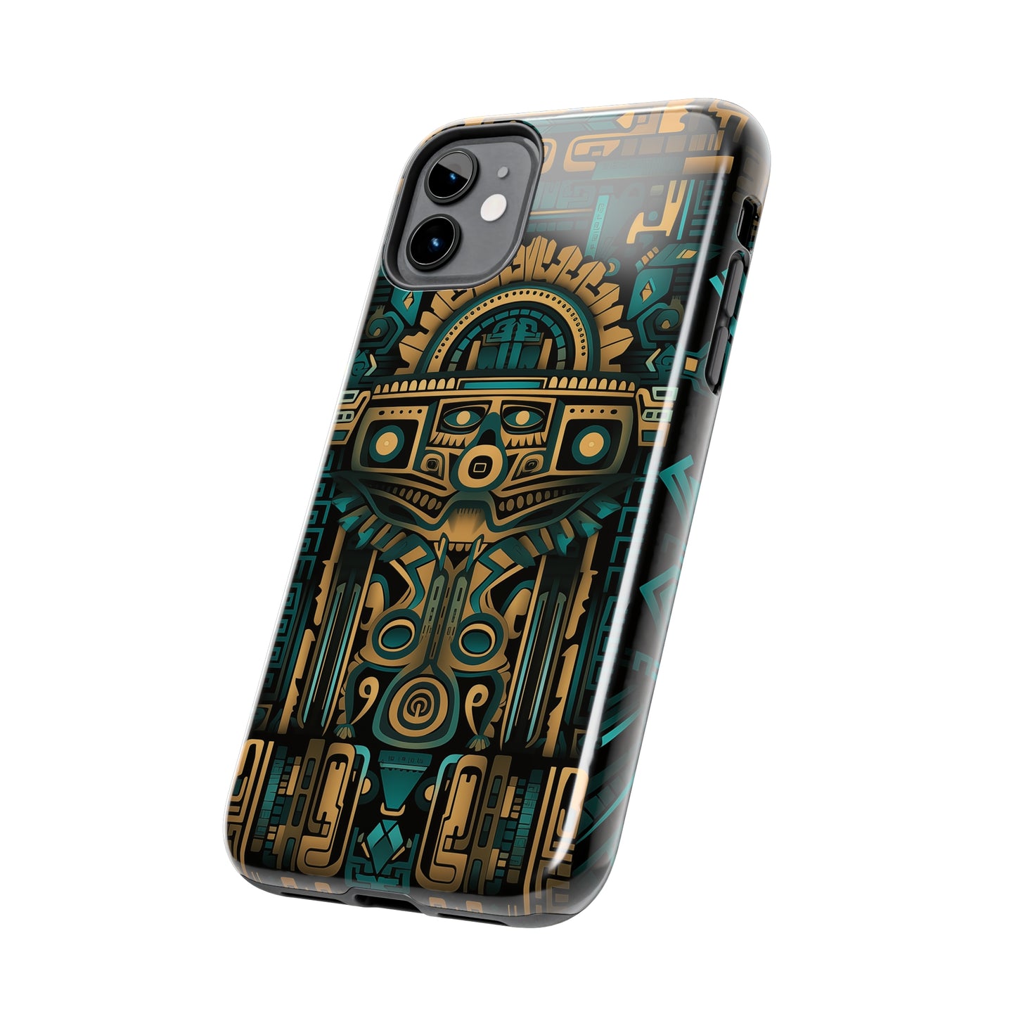 Aztec Vibes, iPhone 7, 8, X, 11, 12, 13, 14, 15+ case.