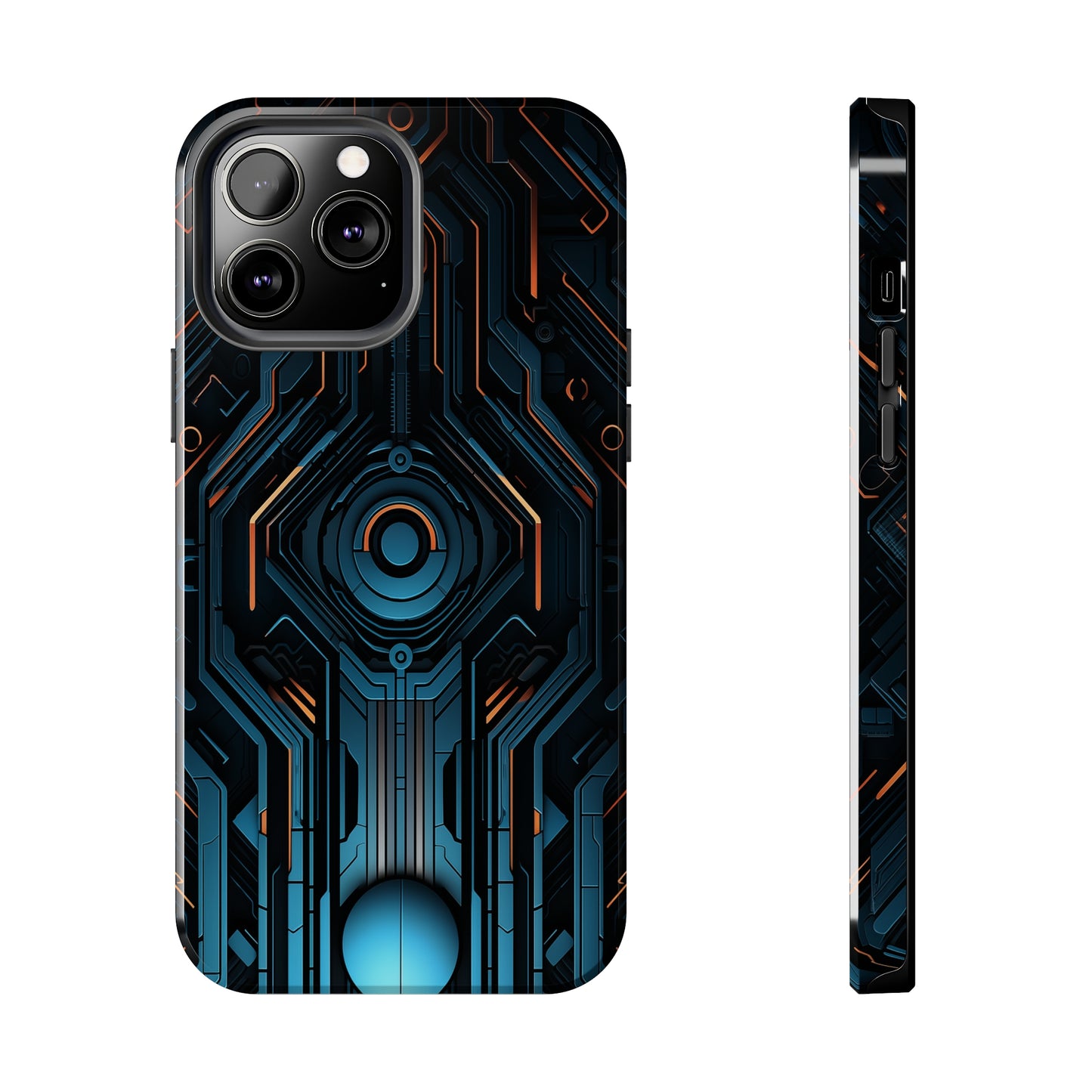 Futuristic #03, iPhone 7, 8, X, 11, 12, 13, 14, 15+ case.