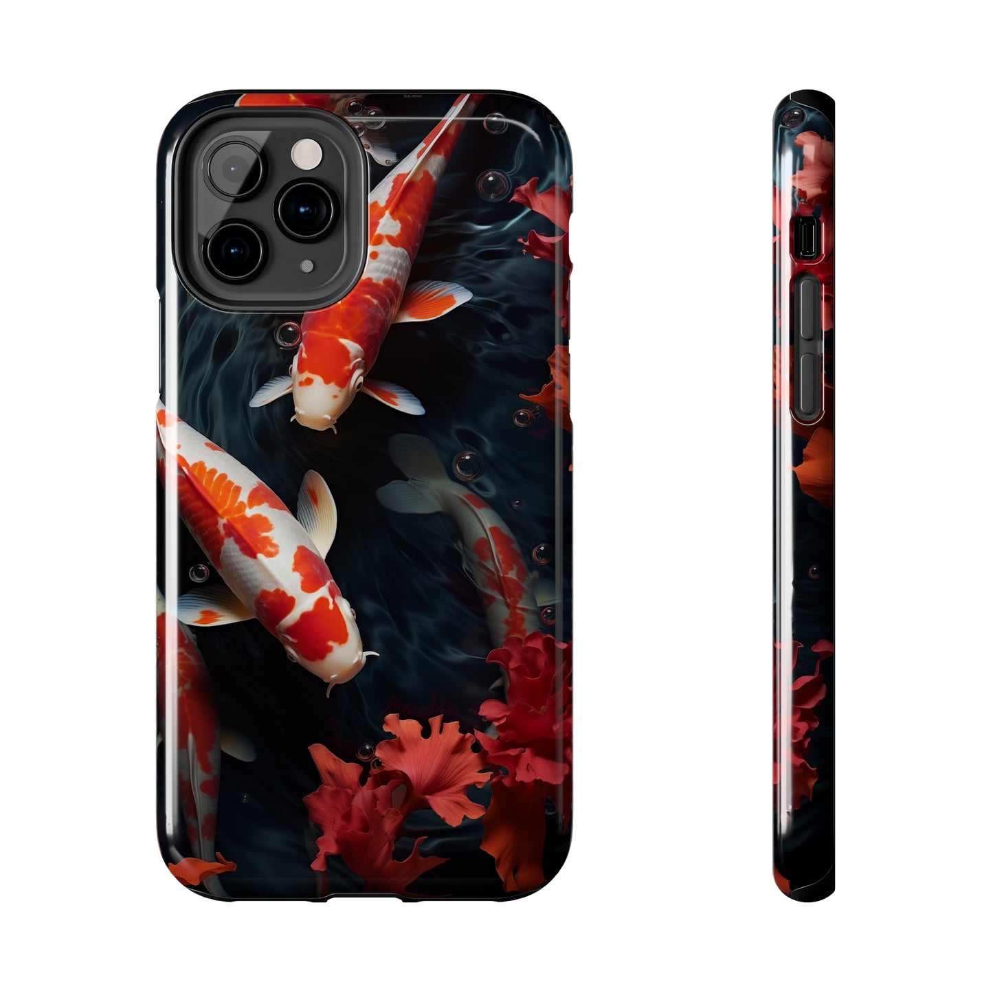 Koi fish #05, iPhone 7, 8, X, 11, 12, 13, 14, 15+ case.