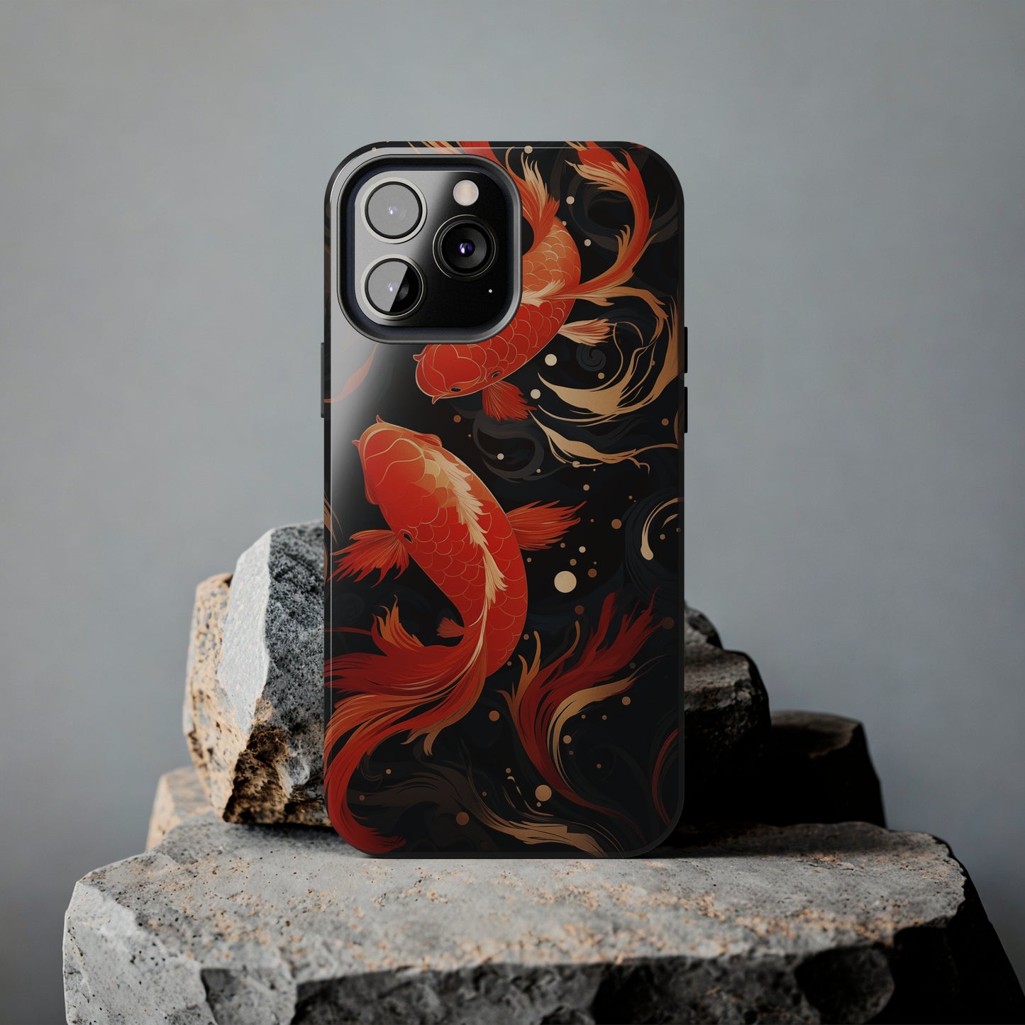 Koi fish #03, iPhone 7, 8, X, 11, 12, 13, 14, 15+ case.