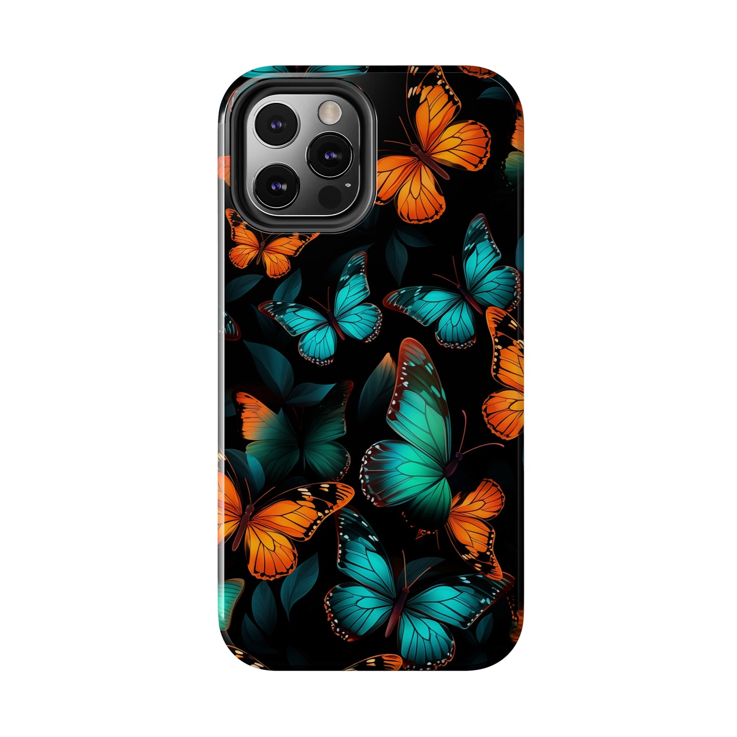 Butterflies #03, iPhone 7, 8, X, 11, 12, 13, 14, 15+ case.