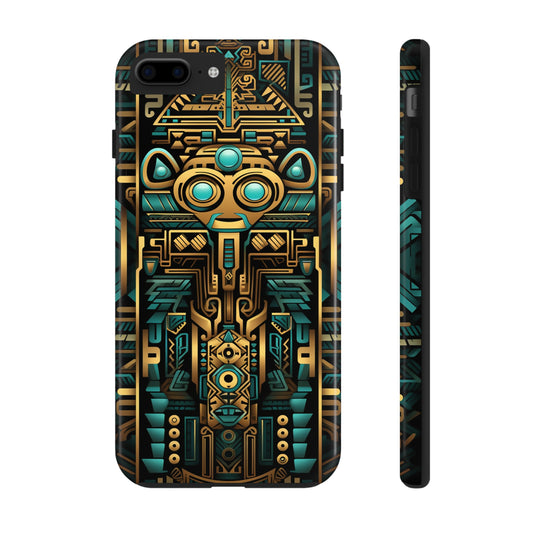 Aztec Vibes #03, iPhone 7, 8, X, 11, 12, 13, 14, 15+ case.