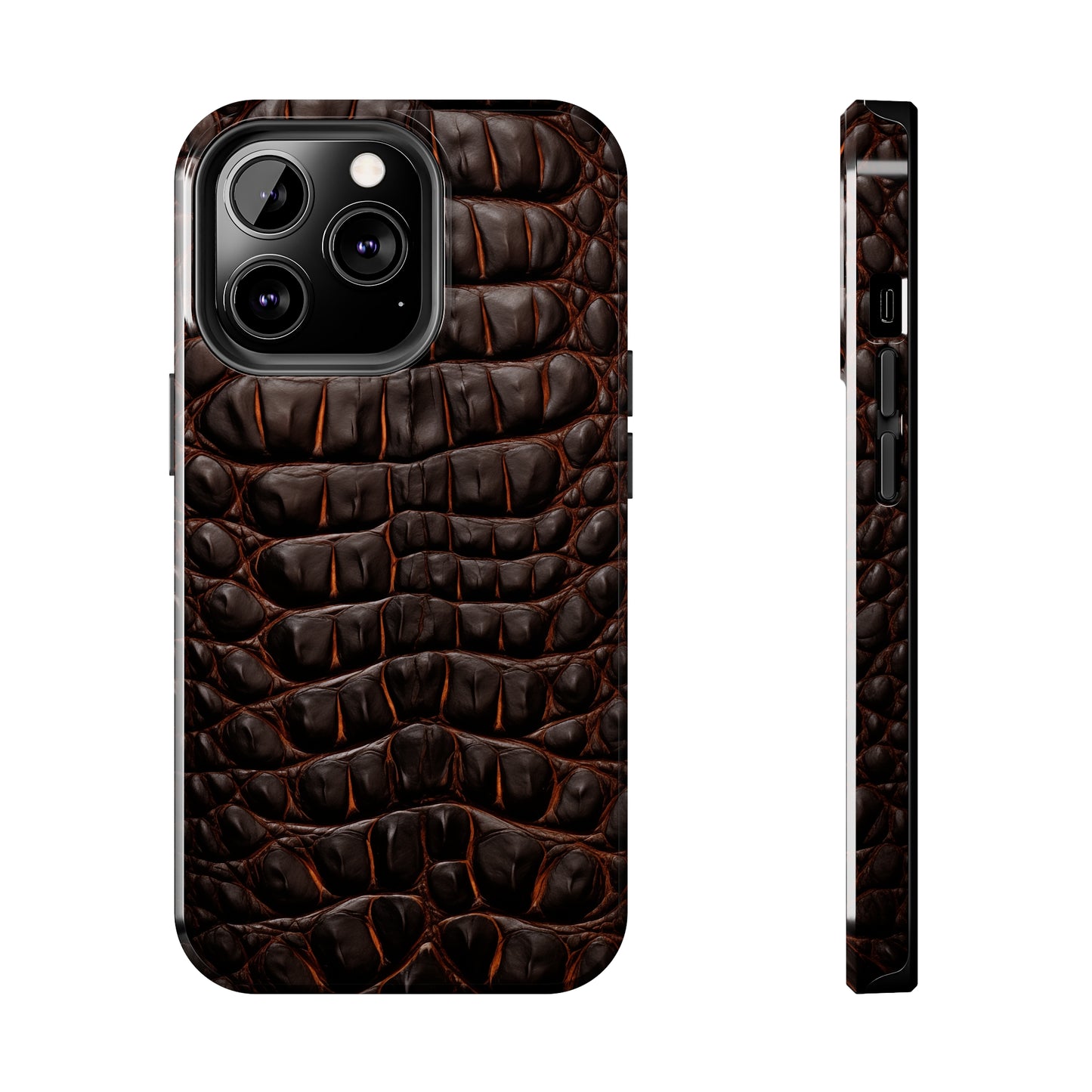 Alligator skin #01, iPhone 7, 8, X, 11, 12, 13, 14, 15+ case.