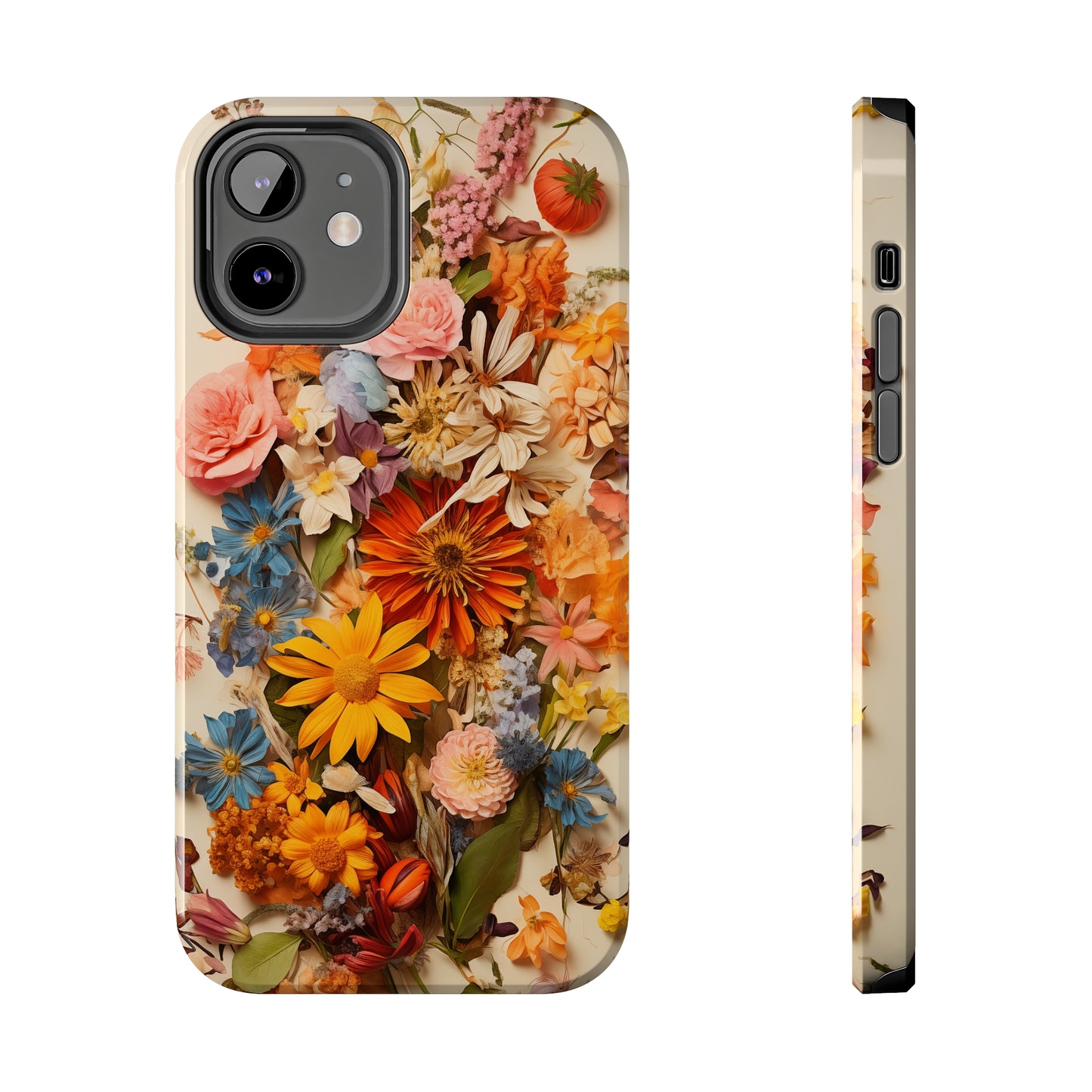 Dried Flowers #03, iPhone 7, 8, X, 11, 12, 13, 14, 15+ case.