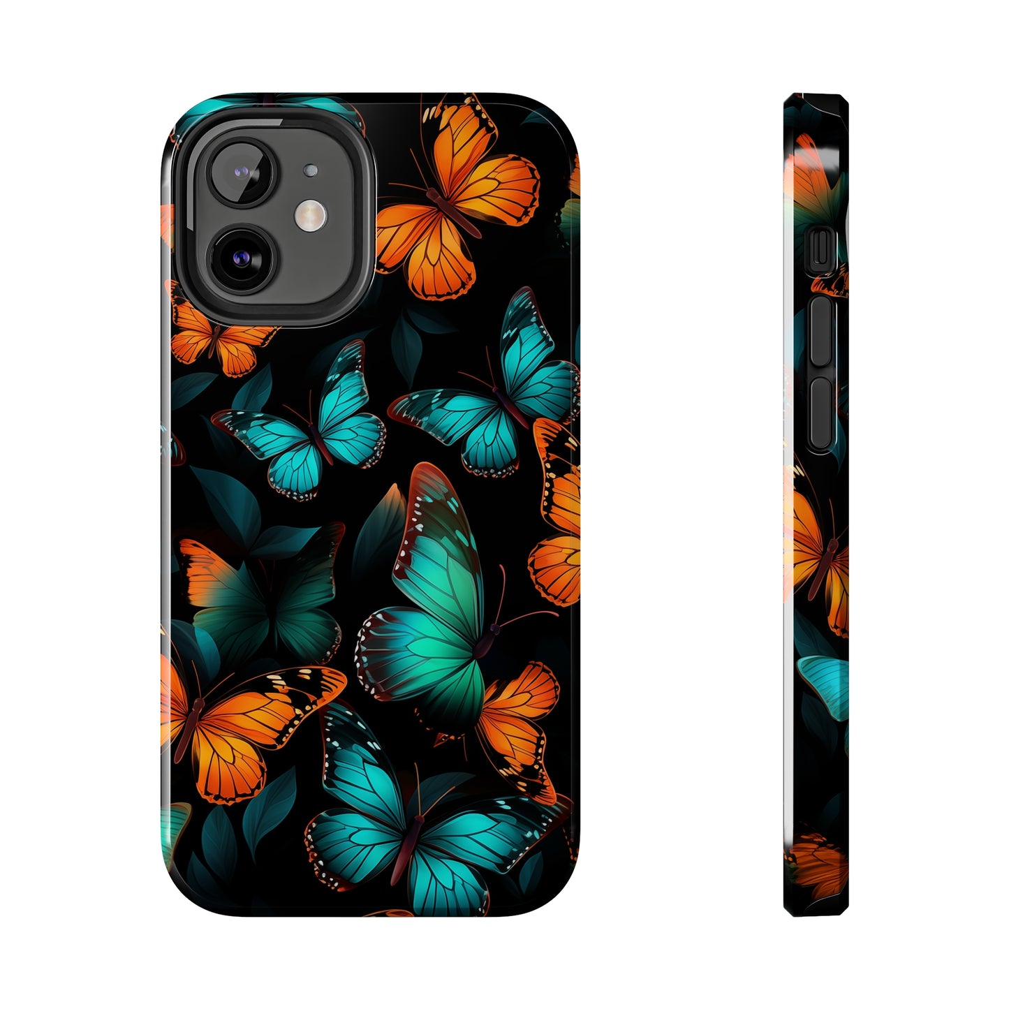 Butterflies #03, iPhone 7, 8, X, 11, 12, 13, 14, 15+ case.