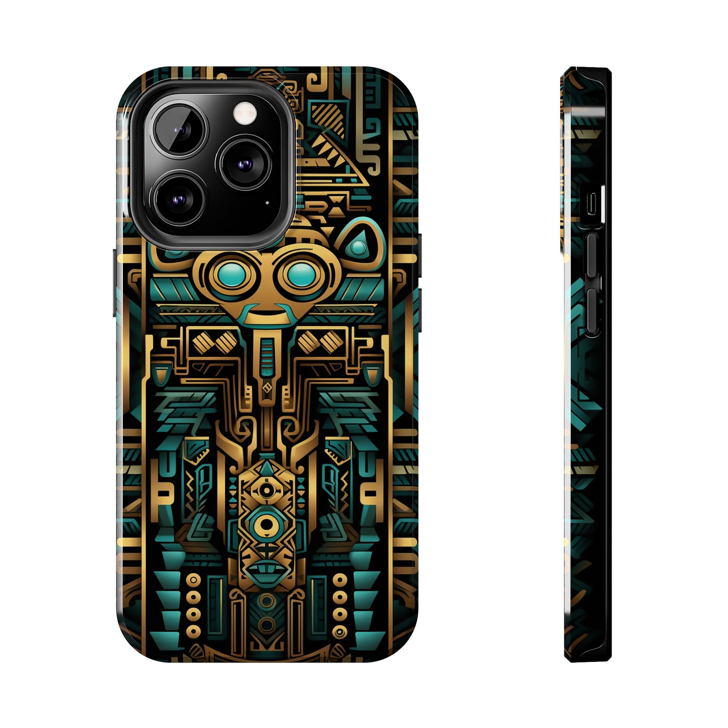 Aztec Vibes #03, iPhone 7, 8, X, 11, 12, 13, 14, 15+ case.