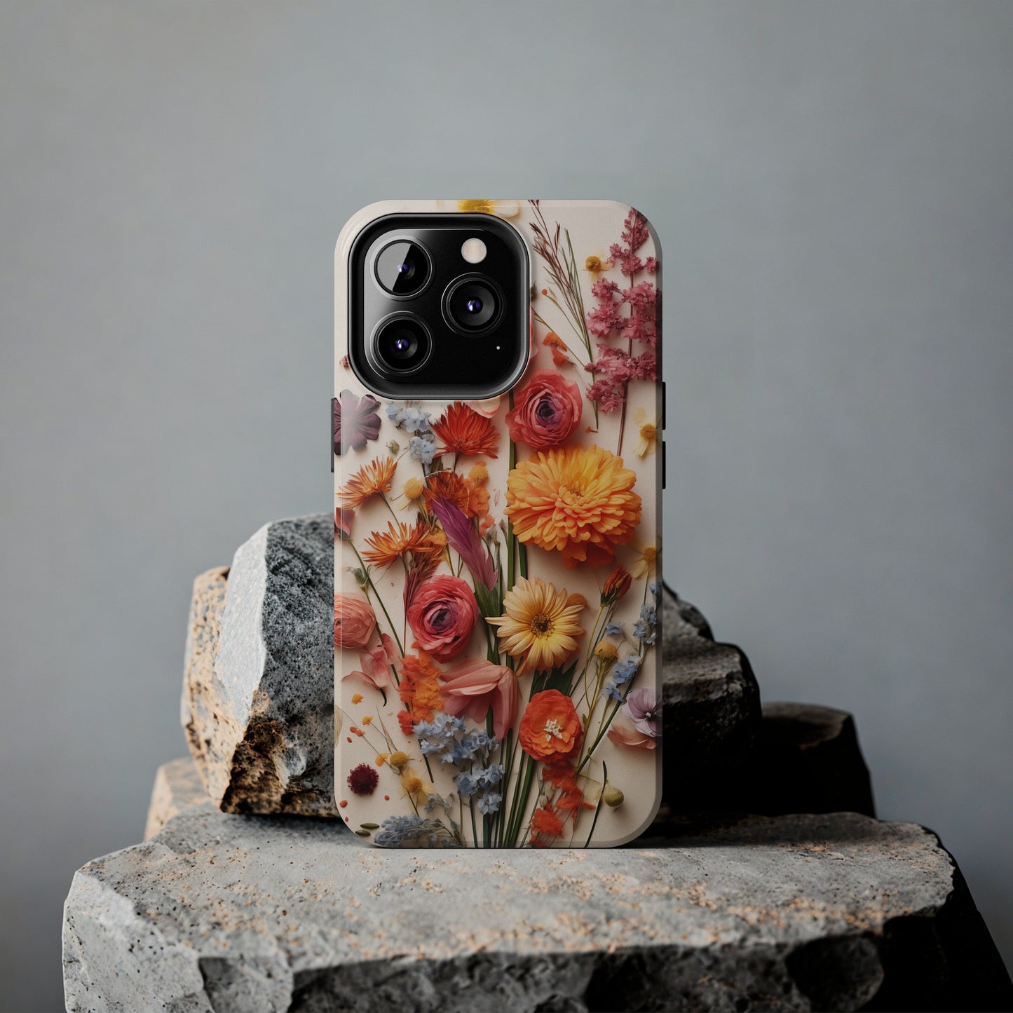 Dried Flowers #02, iPhone 7, 8, X, 11, 12, 13, 14, 15+ case.