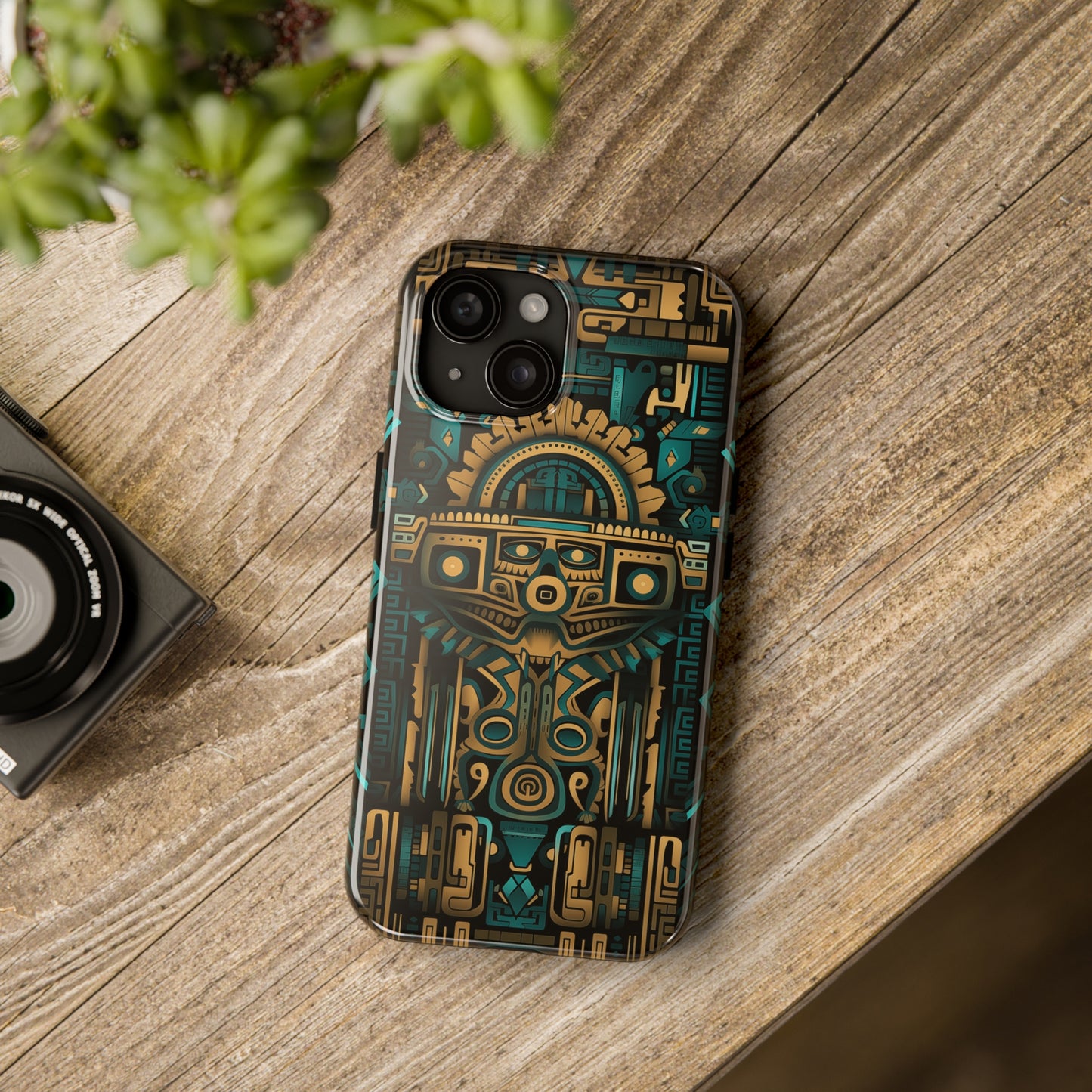 Aztec Vibes, iPhone 7, 8, X, 11, 12, 13, 14, 15+ case.