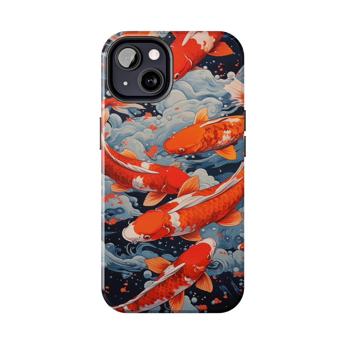 Koi fish #02, iPhone 7, 8, X, 11, 12, 13, 14, 15+ case.