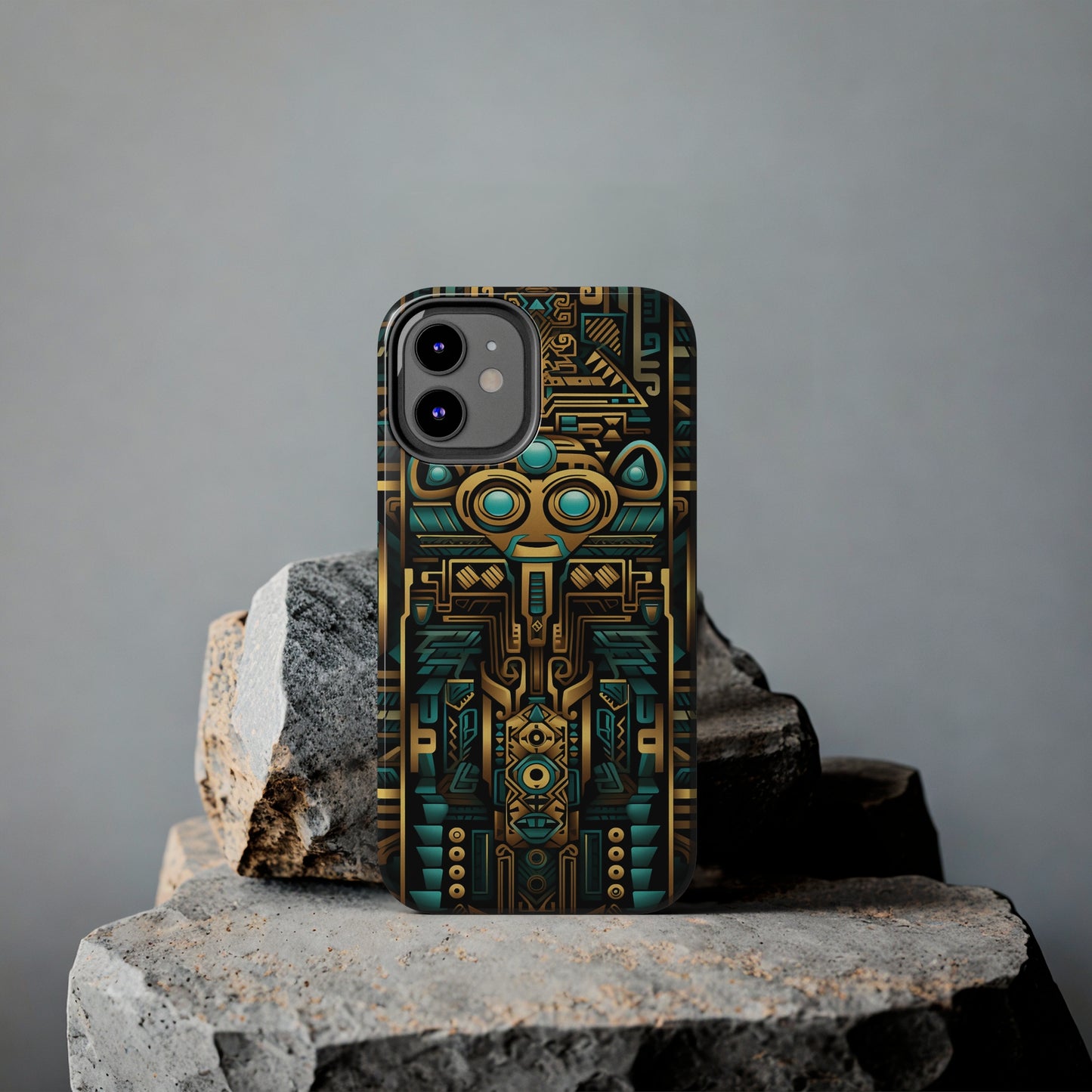 Aztec Vibes #03, iPhone 7, 8, X, 11, 12, 13, 14, 15+ case.