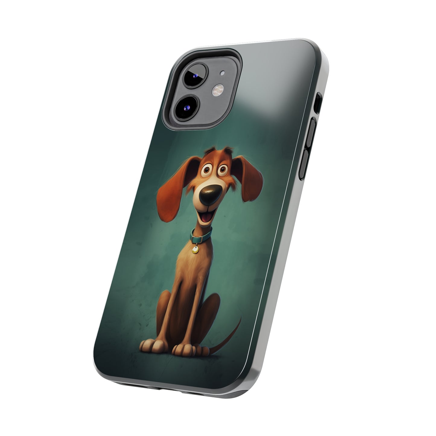 Hux, Cartoon Dog, iPhone 7, 8, X, 11, 12, 13, 14, 15+ case.