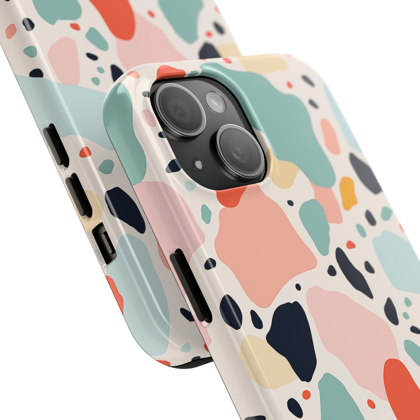 Terrazzo, iPhone 7, 8, X, 11, 12, 13, 14, 15+ case.