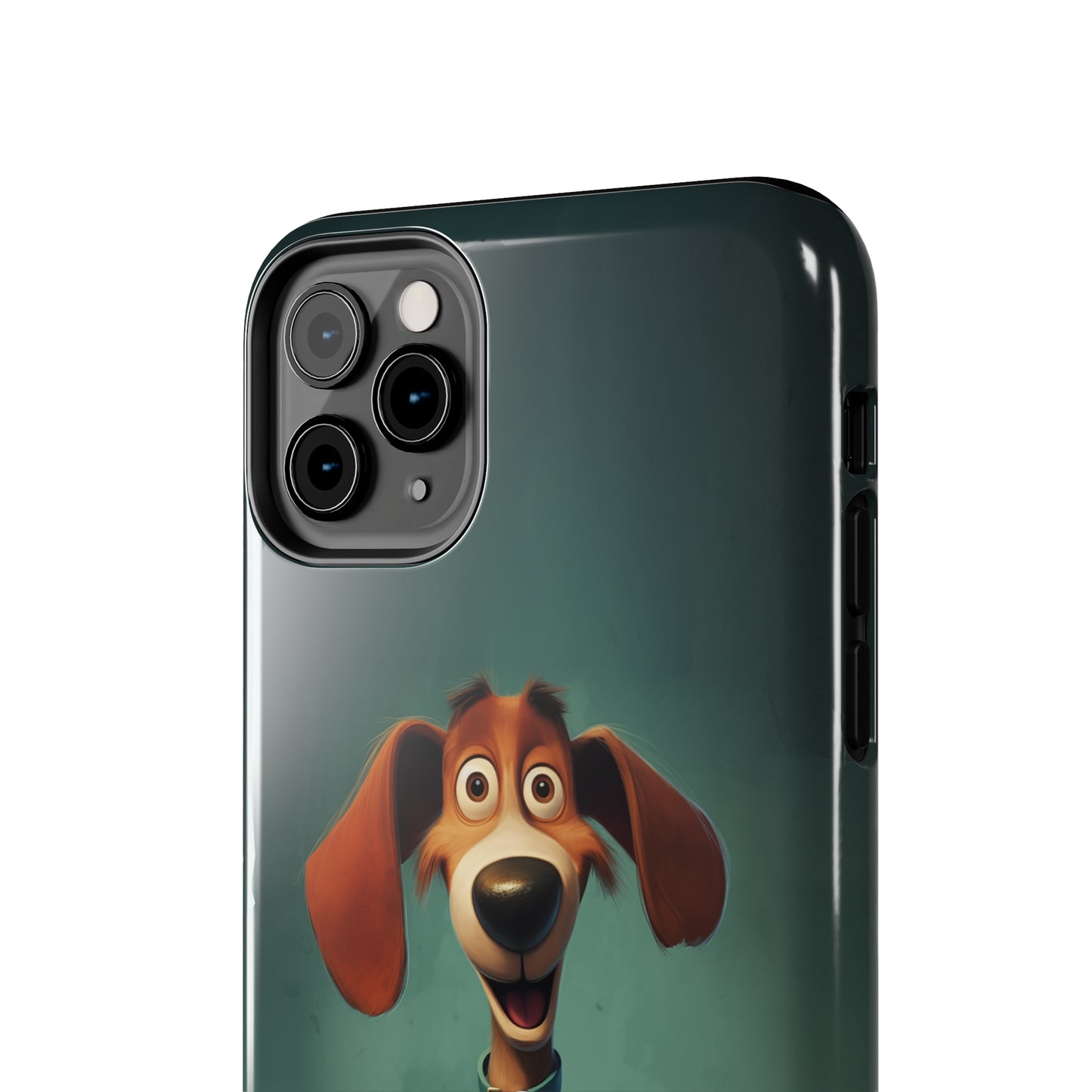 Hux, Cartoon Dog, iPhone 7, 8, X, 11, 12, 13, 14, 15+ case.