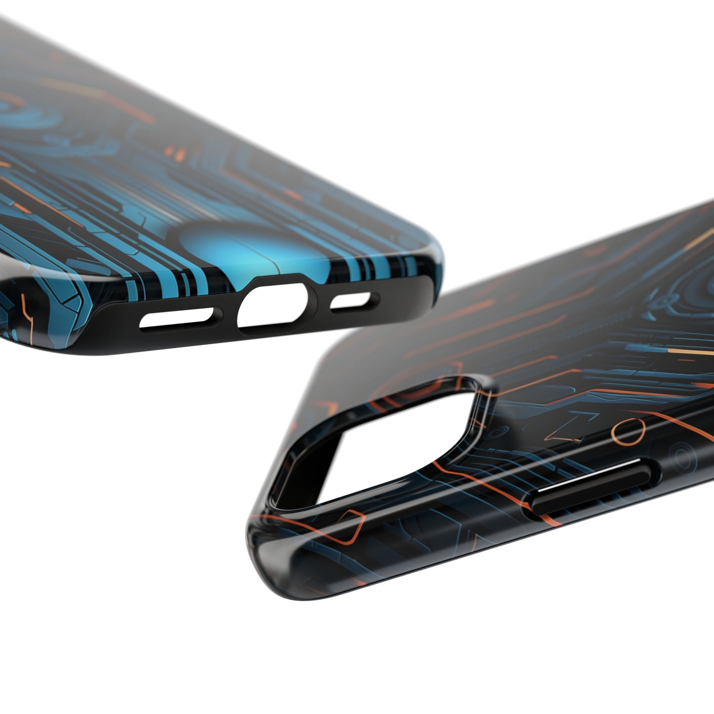 Futuristic #03, iPhone 7, 8, X, 11, 12, 13, 14, 15+ case.