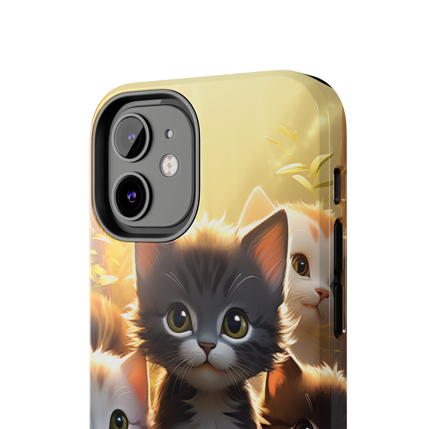 Kittens #02, iPhone 7, 8, X, 11, 12, 13, 14, 15+ case.