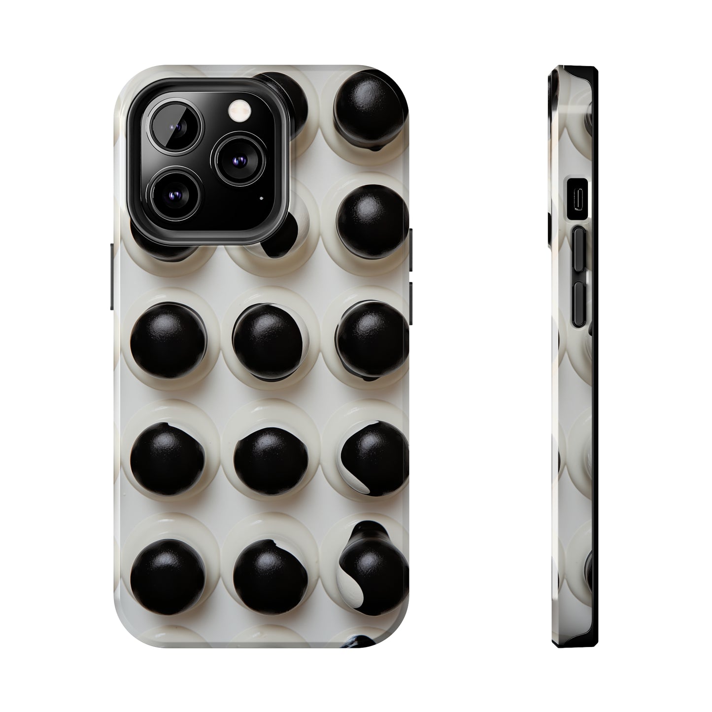 Dots, iPhone 7, 8, X, 11, 12, 13, 14, 15+ case.