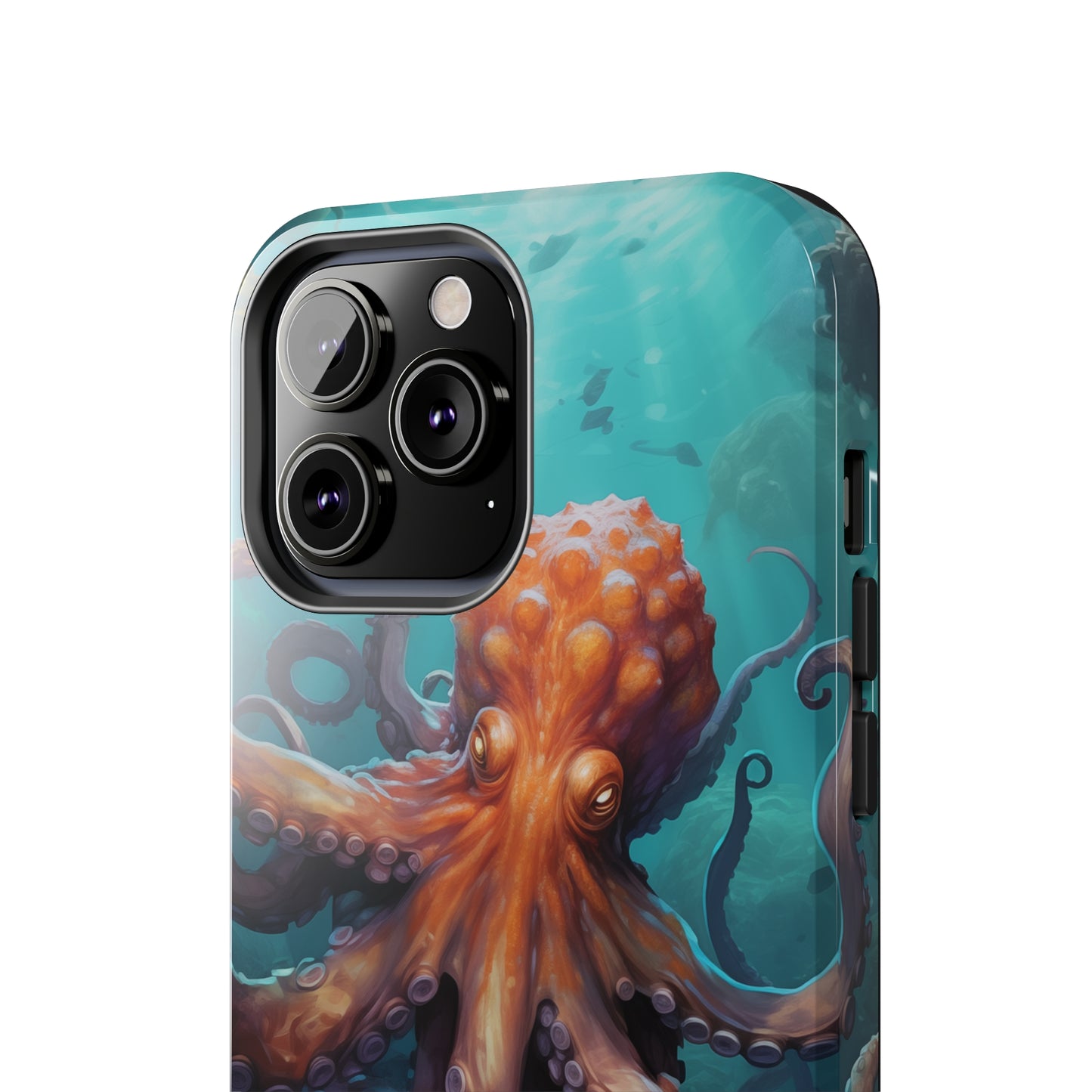 Octopus #02, iPhone 7, 8, X, 11, 12, 13, 14, 15+ case.