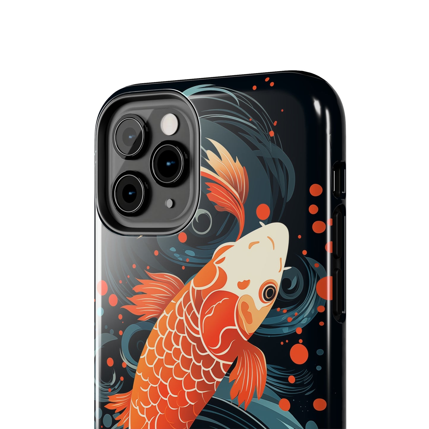 Koi fish #04, iPhone 7, 8, X, 11, 12, 13, 14, 15+ case.