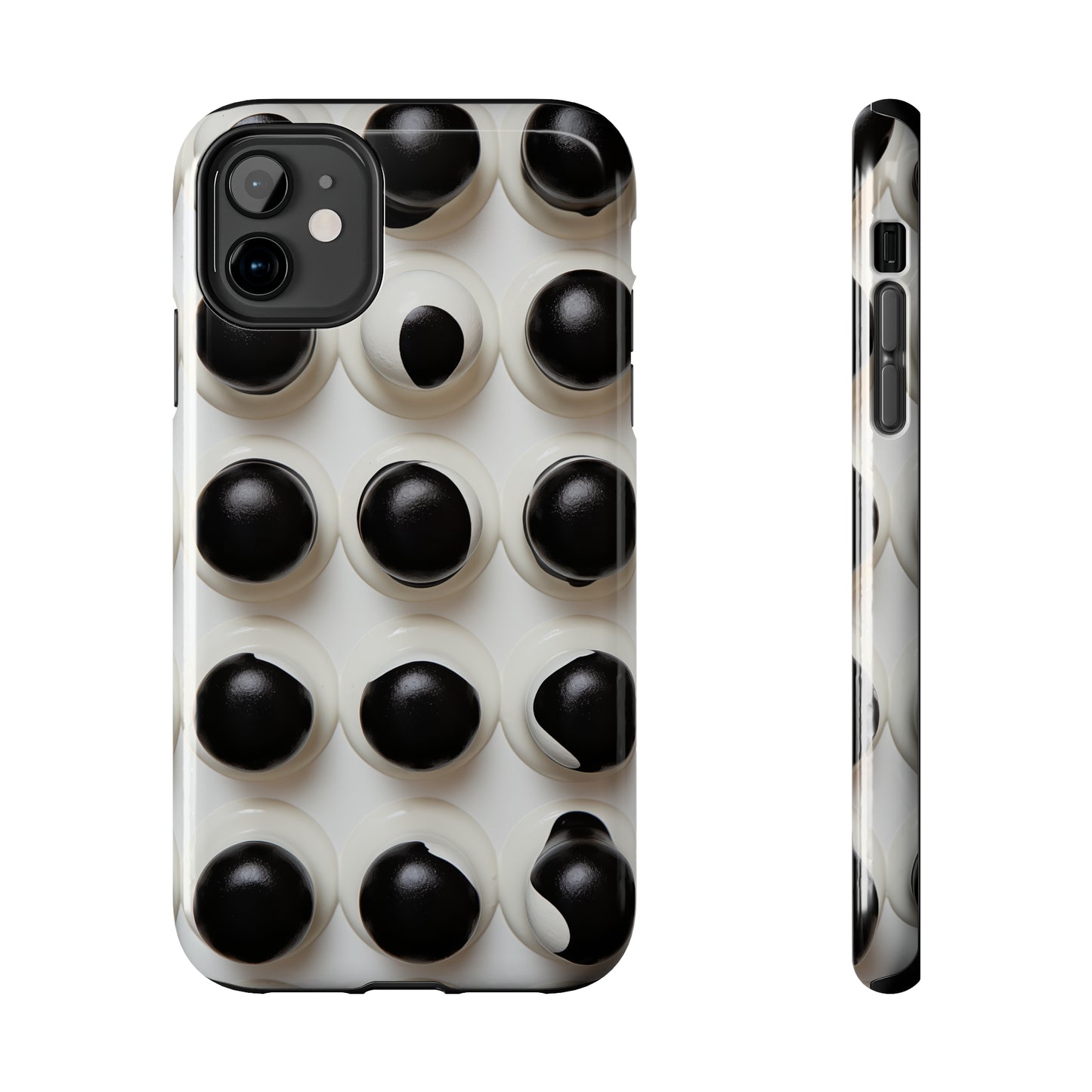 Dots, iPhone 7, 8, X, 11, 12, 13, 14, 15+ case.