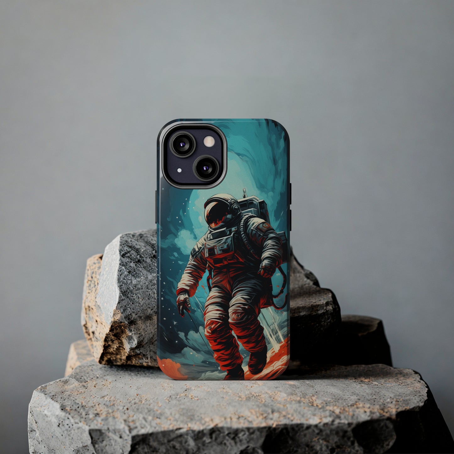 Astronaut #01, iPhone 7, 8, X, 11, 12, 13, 14, 15+ case.