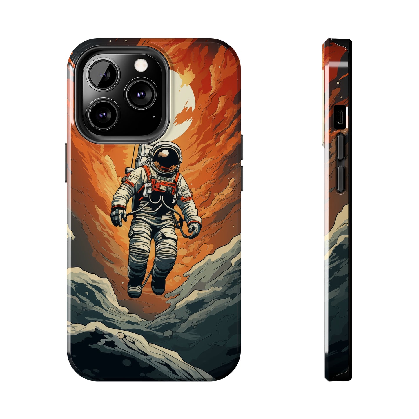 Astronaut #03, iPhone 7, 8, X, 11, 12, 13, 14, 15+ case.