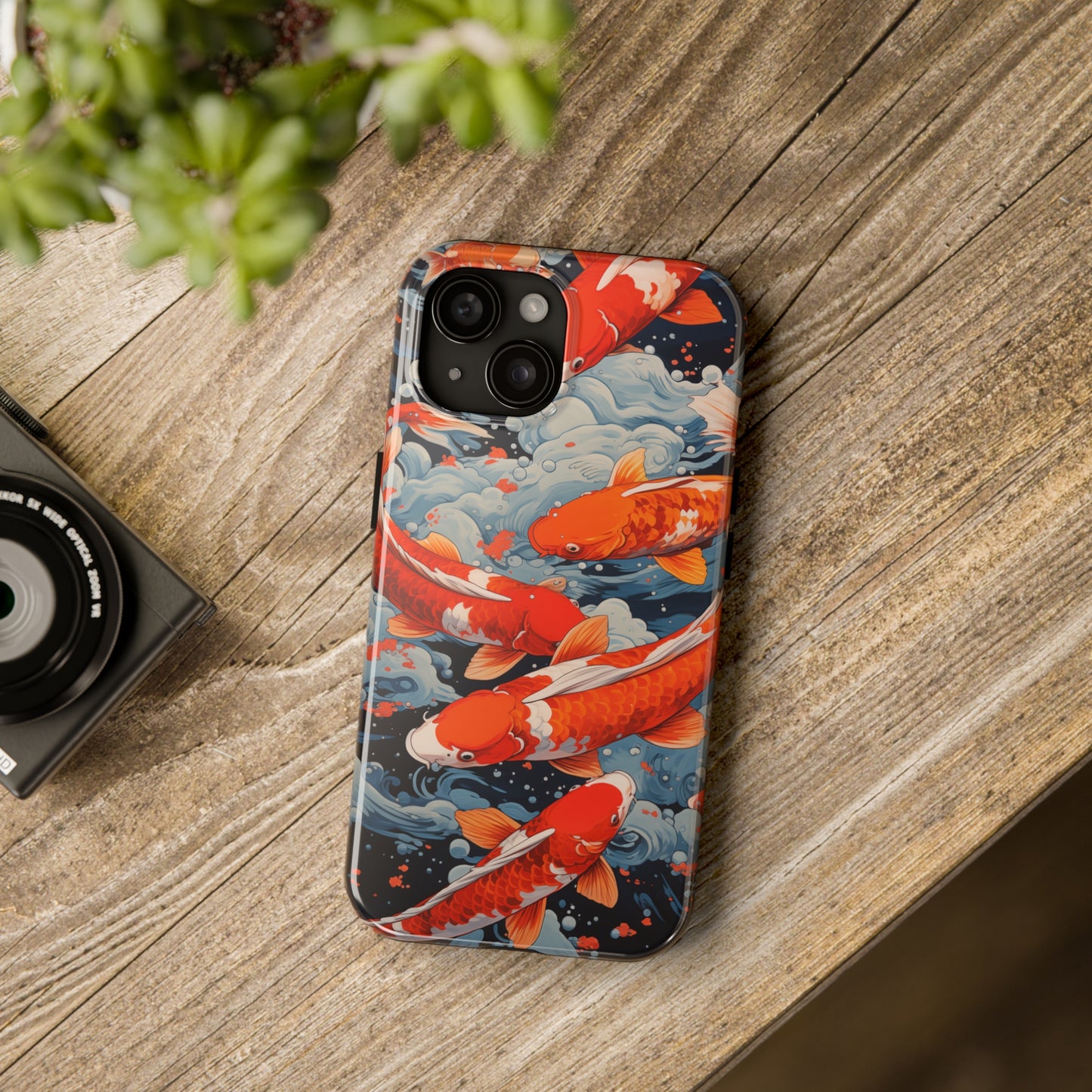 Koi fish #02, iPhone 7, 8, X, 11, 12, 13, 14, 15+ case.