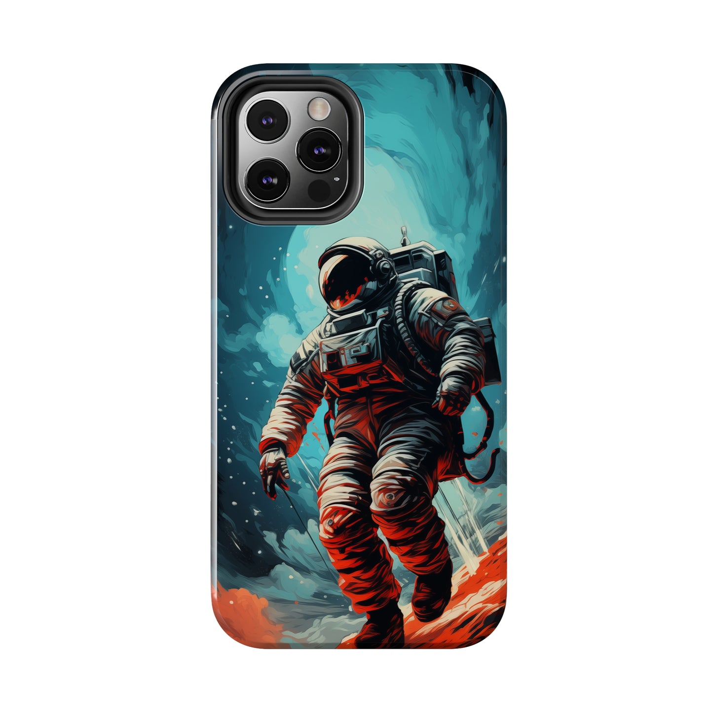 Astronaut #01, iPhone 7, 8, X, 11, 12, 13, 14, 15+ case.