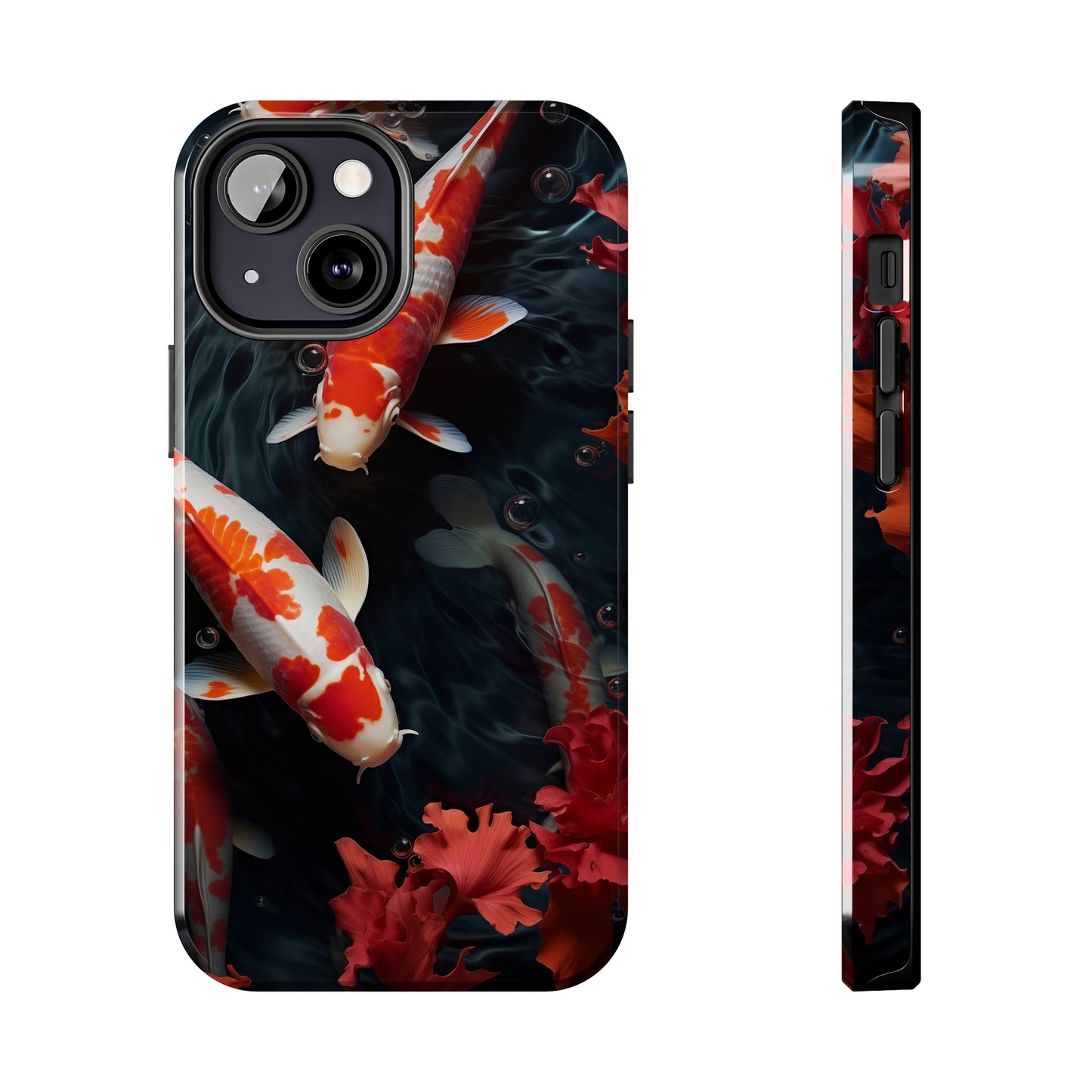 Koi fish #05, iPhone 7, 8, X, 11, 12, 13, 14, 15+ case.