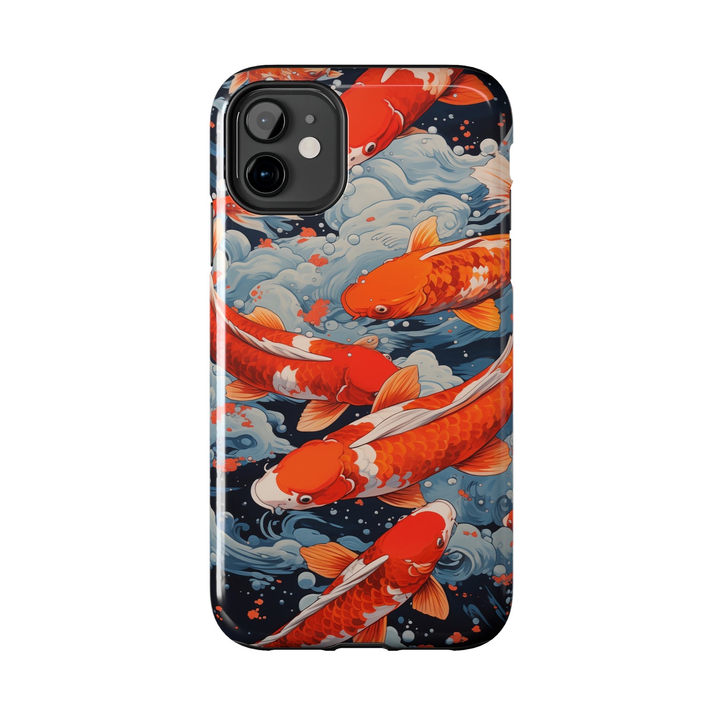 Koi fish #02, iPhone 7, 8, X, 11, 12, 13, 14, 15+ case.