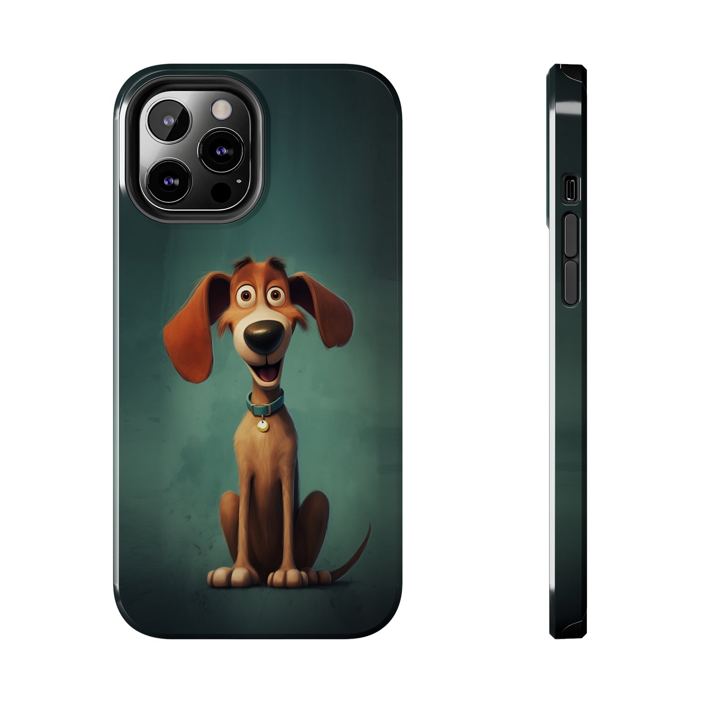 Hux, Cartoon Dog, iPhone 7, 8, X, 11, 12, 13, 14, 15+ case.