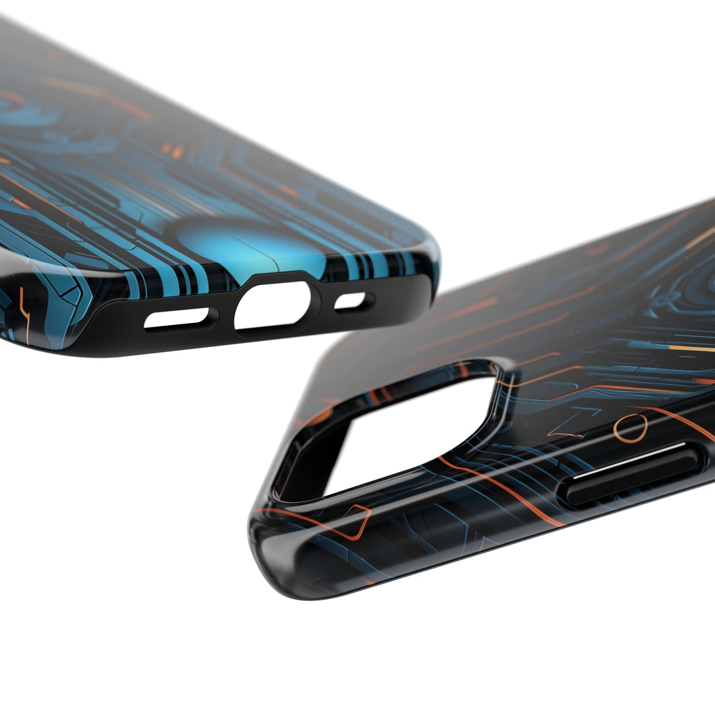 Futuristic #03, iPhone 7, 8, X, 11, 12, 13, 14, 15+ case.