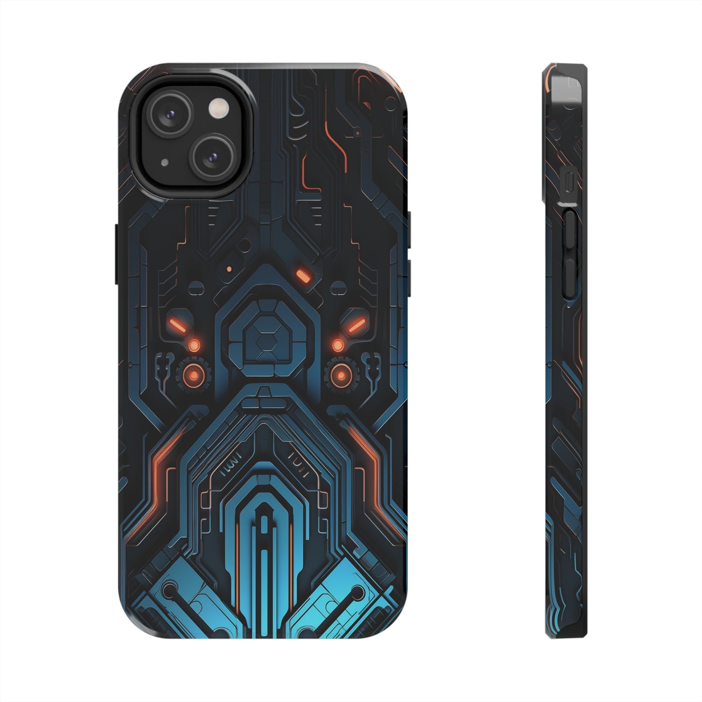 Futuristic #02, iPhone 7, 8, X, 11, 12, 13, 14, 15+ case.