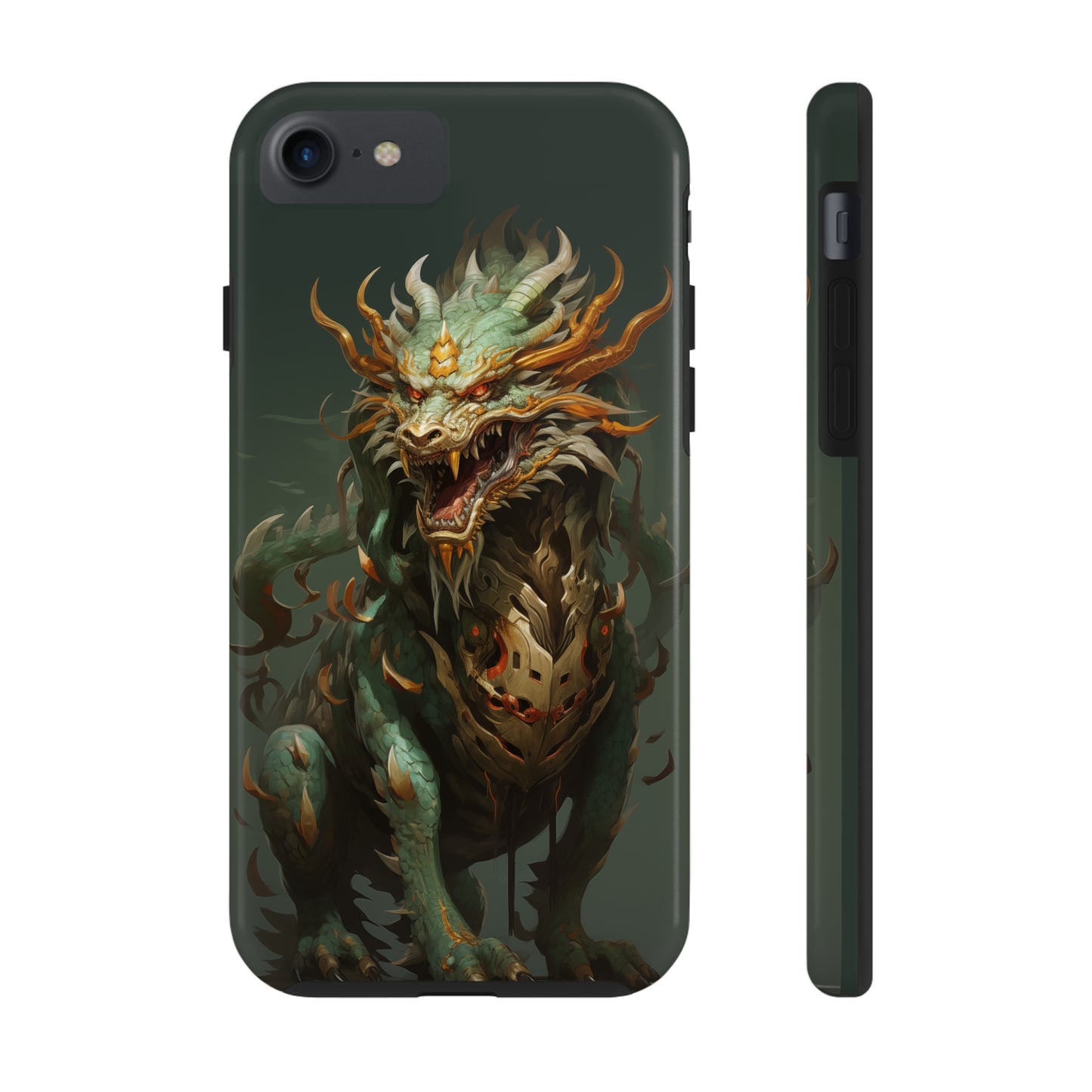 Dragon #02, iPhone 7, 8, X, 11, 12, 13, 14, 15+ case.