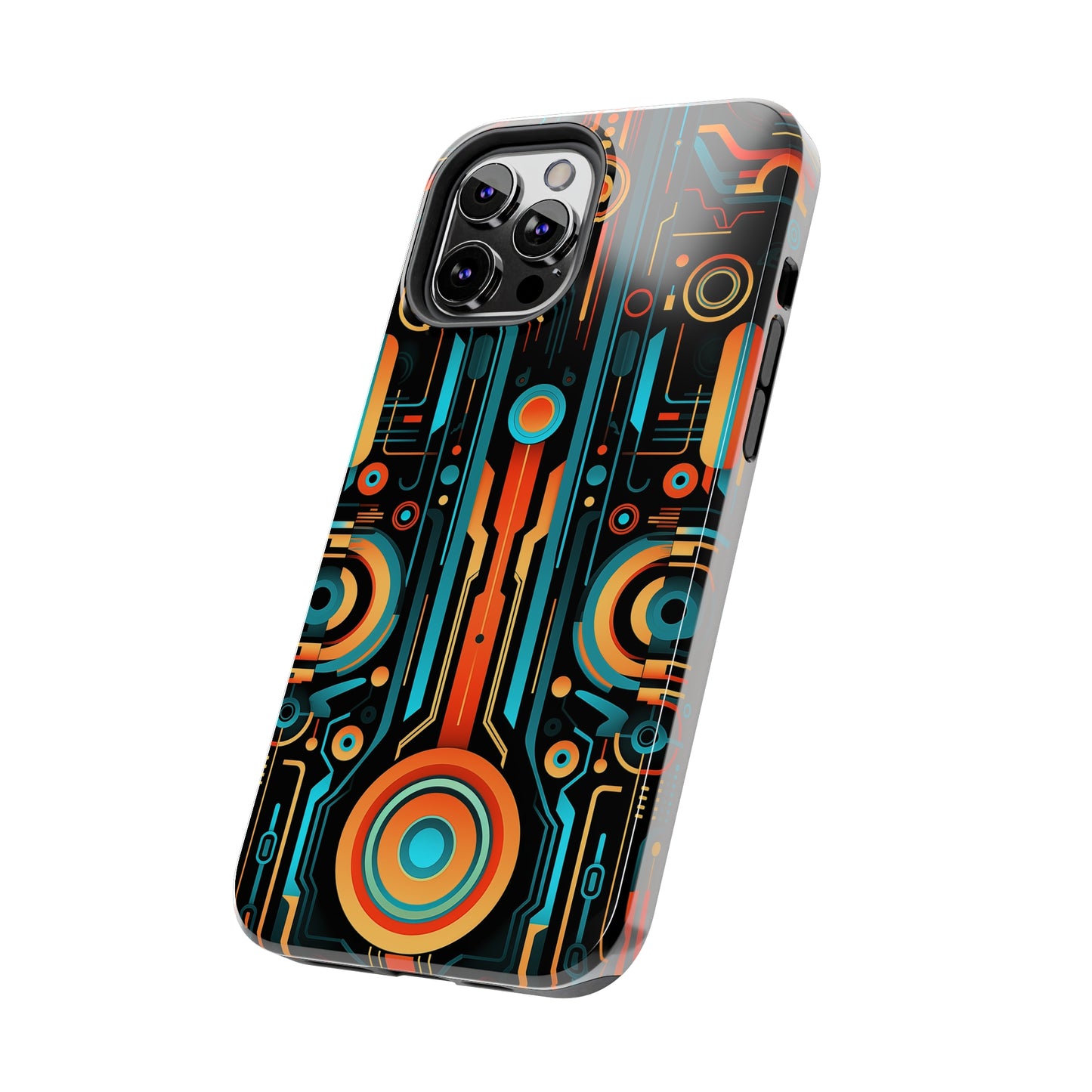 Futuristic #08, iPhone 7, 8, X, 11, 12, 13, 14, 15+ case.