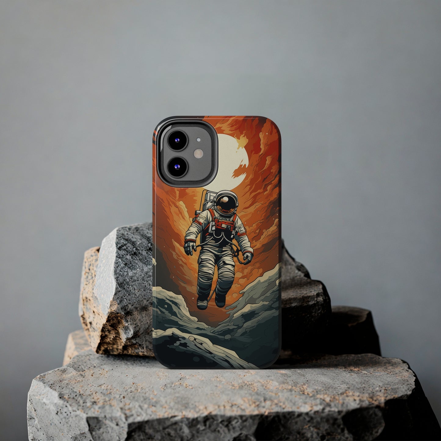 Astronaut #03, iPhone 7, 8, X, 11, 12, 13, 14, 15+ case.