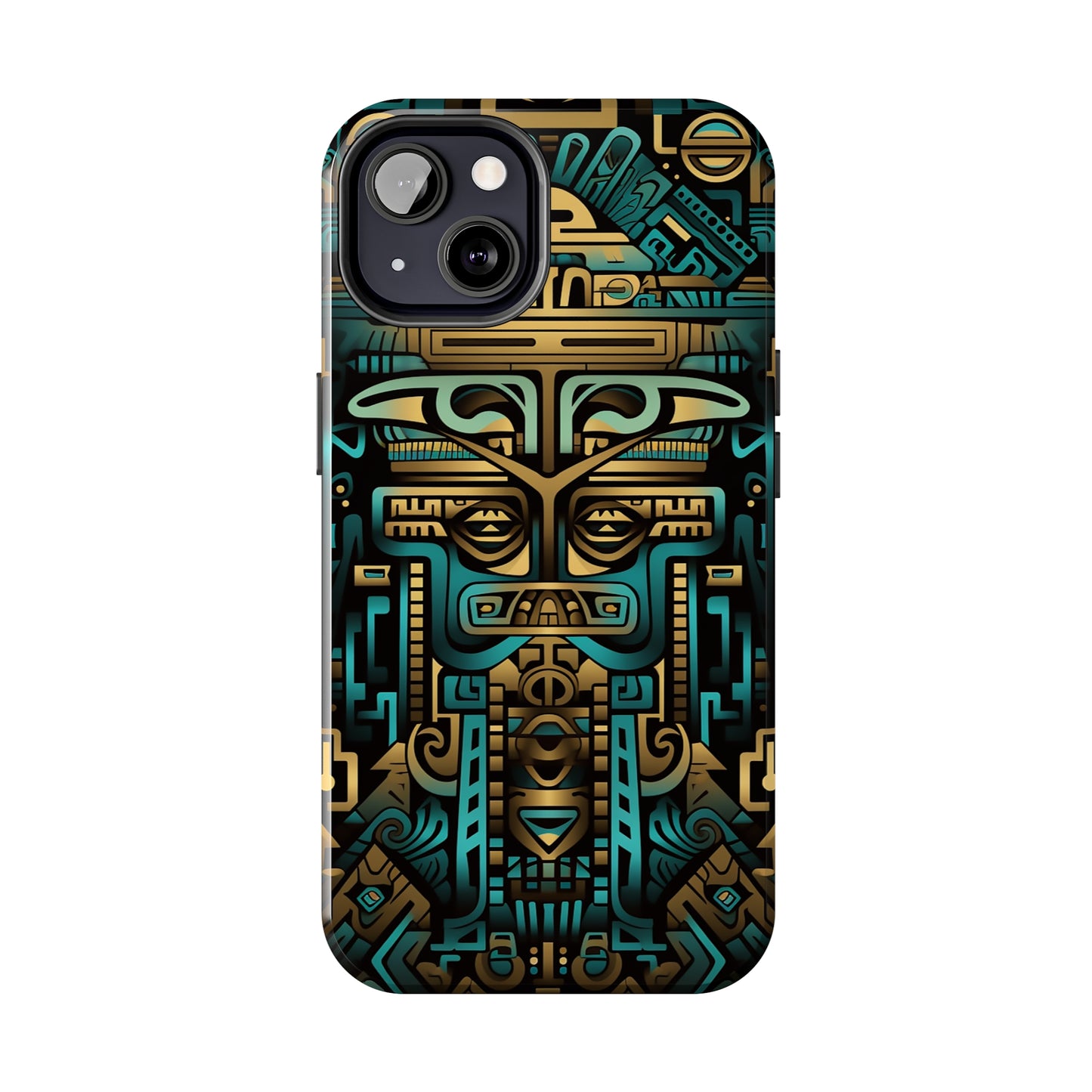 Aztec Vibes #02, iPhone 7, 8, X, 11, 12, 13, 14, 15+ case.