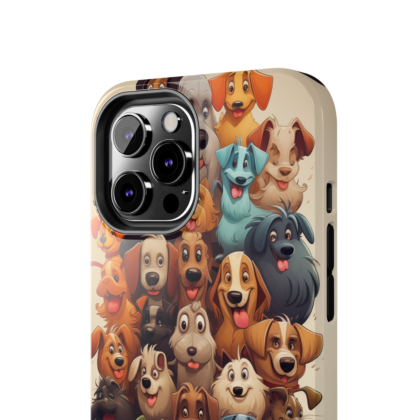 100 Dogs, iPhone 7, 8, X, 11, 12, 13, 14, 15+ case.