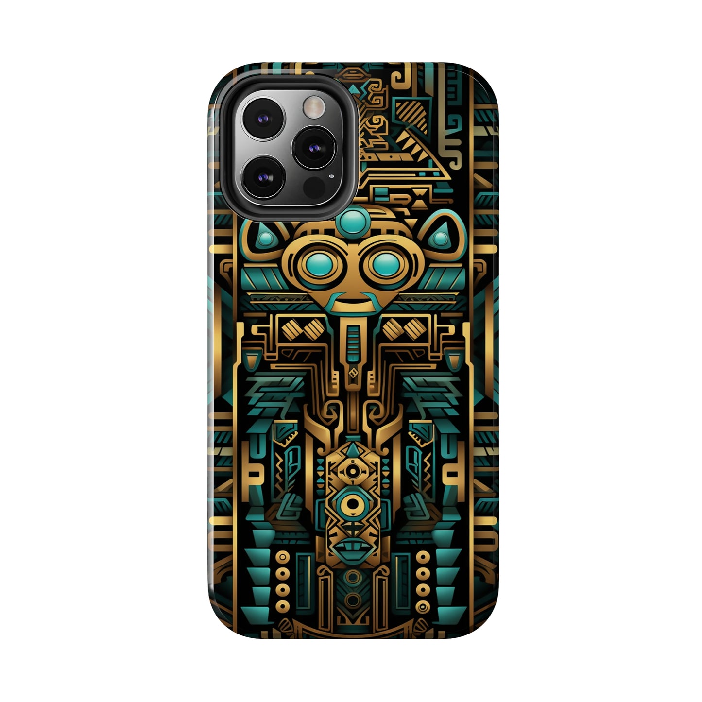 Aztec Vibes #03, iPhone 7, 8, X, 11, 12, 13, 14, 15+ case.