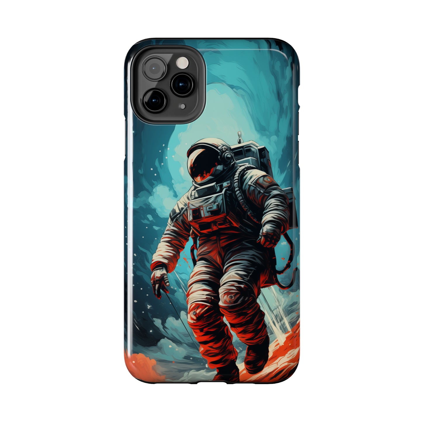 Astronaut #01, iPhone 7, 8, X, 11, 12, 13, 14, 15+ case.