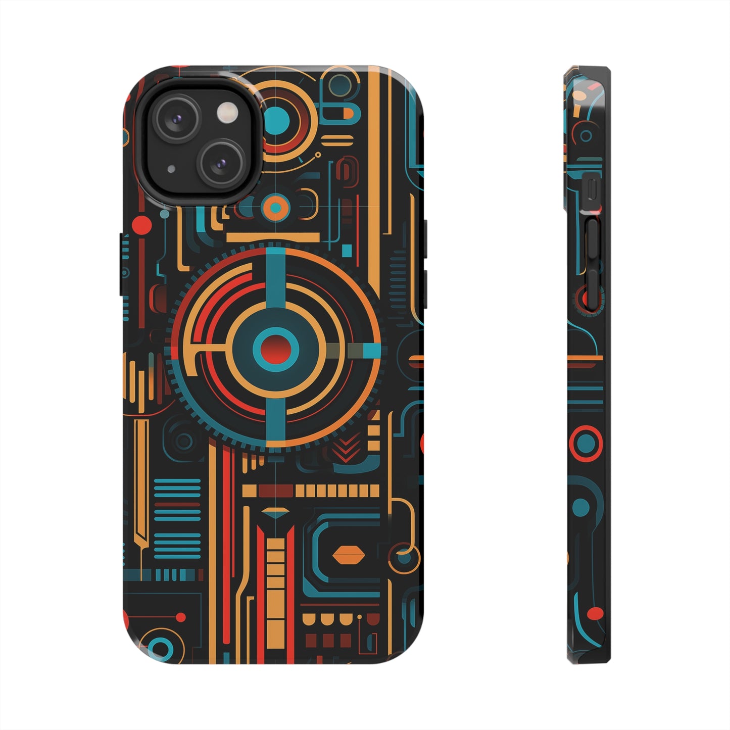 Futuristic #05, iPhone 7, 8, X, 11, 12, 13, 14, 15+ case.