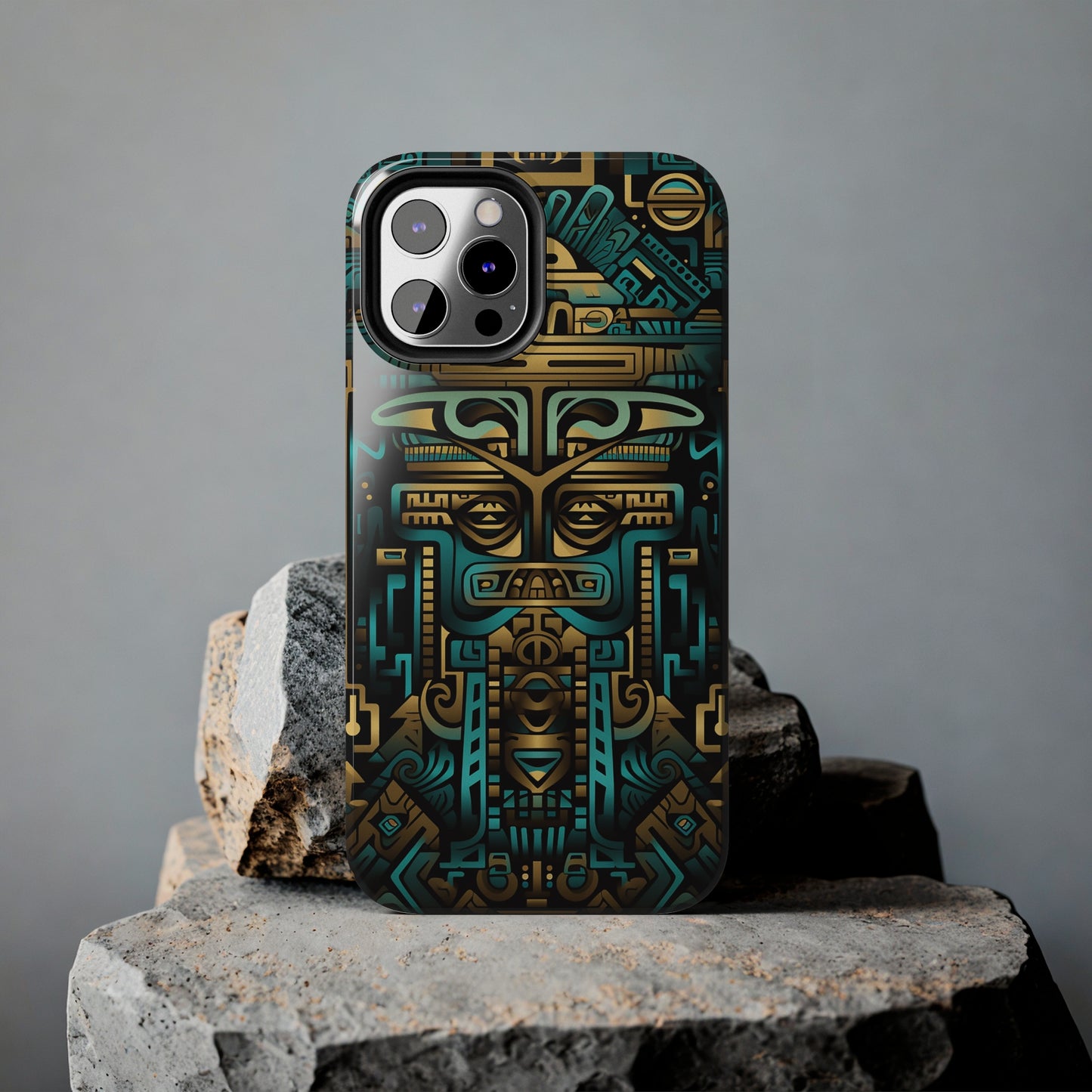 Aztec Vibes #02, iPhone 7, 8, X, 11, 12, 13, 14, 15+ case.