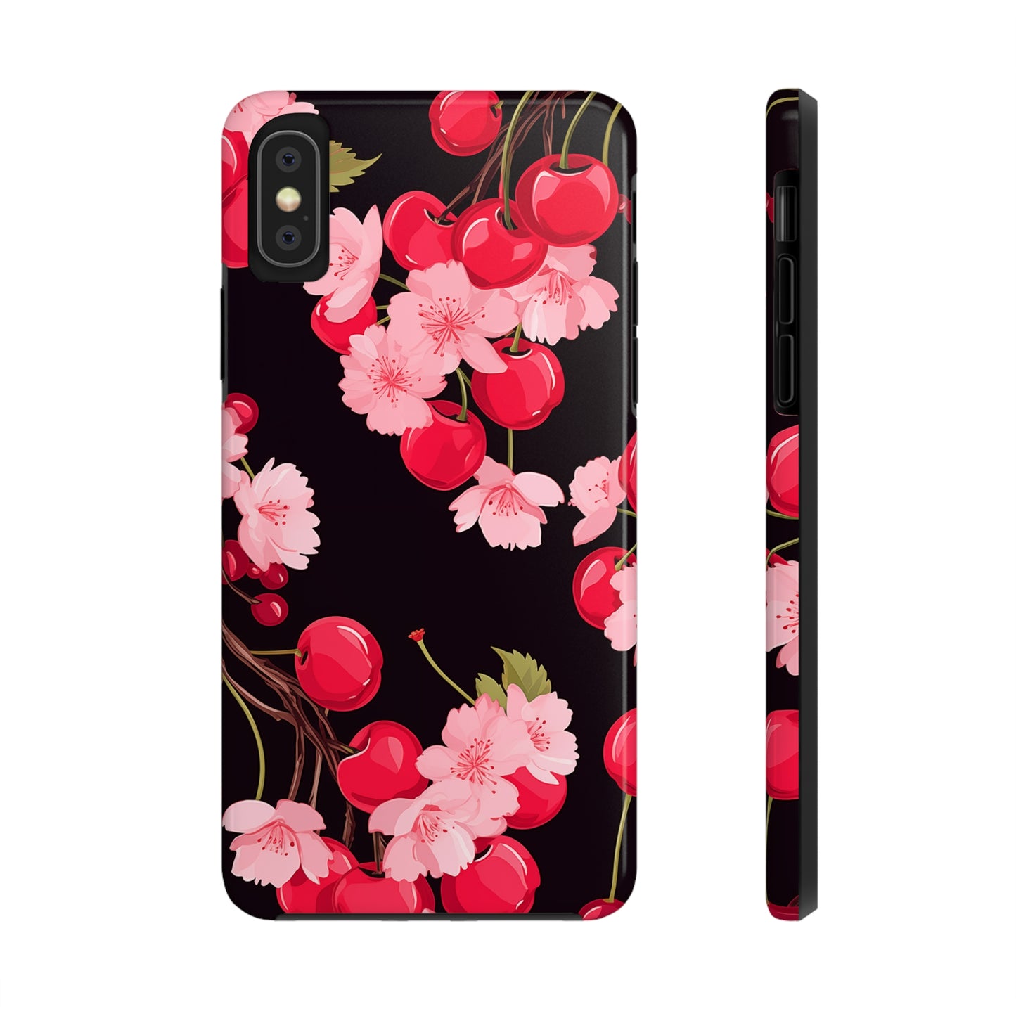 Cherries #05, iPhone 7, 8, X, 11, 12, 13, 14, 15+ case.