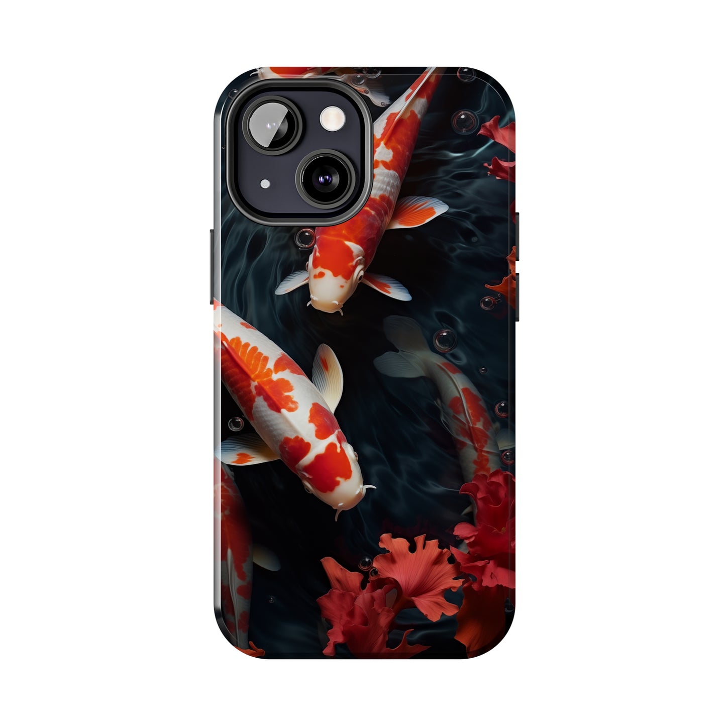 Koi fish #05, iPhone 7, 8, X, 11, 12, 13, 14, 15+ case.