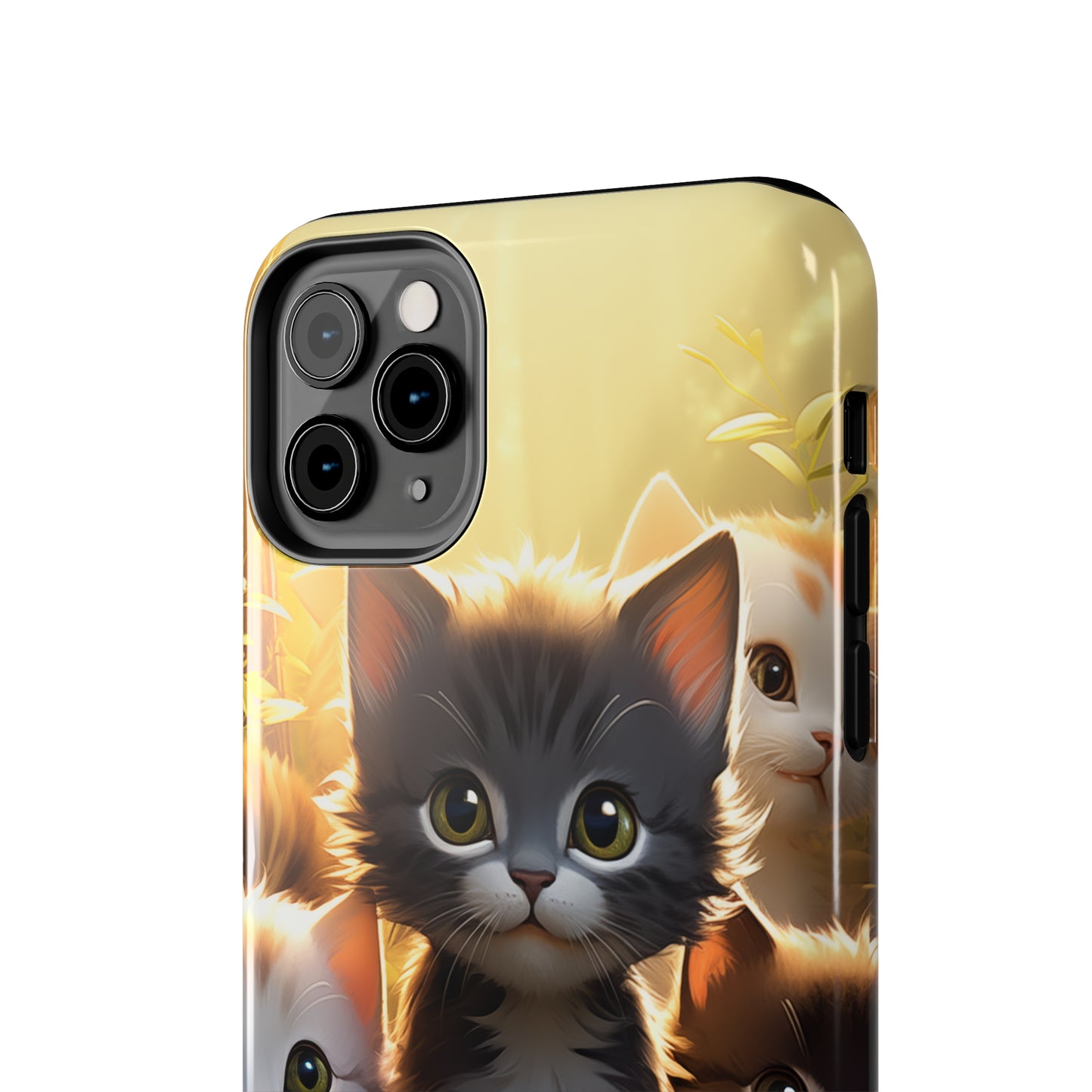 Kittens #02, iPhone 7, 8, X, 11, 12, 13, 14, 15+ case.